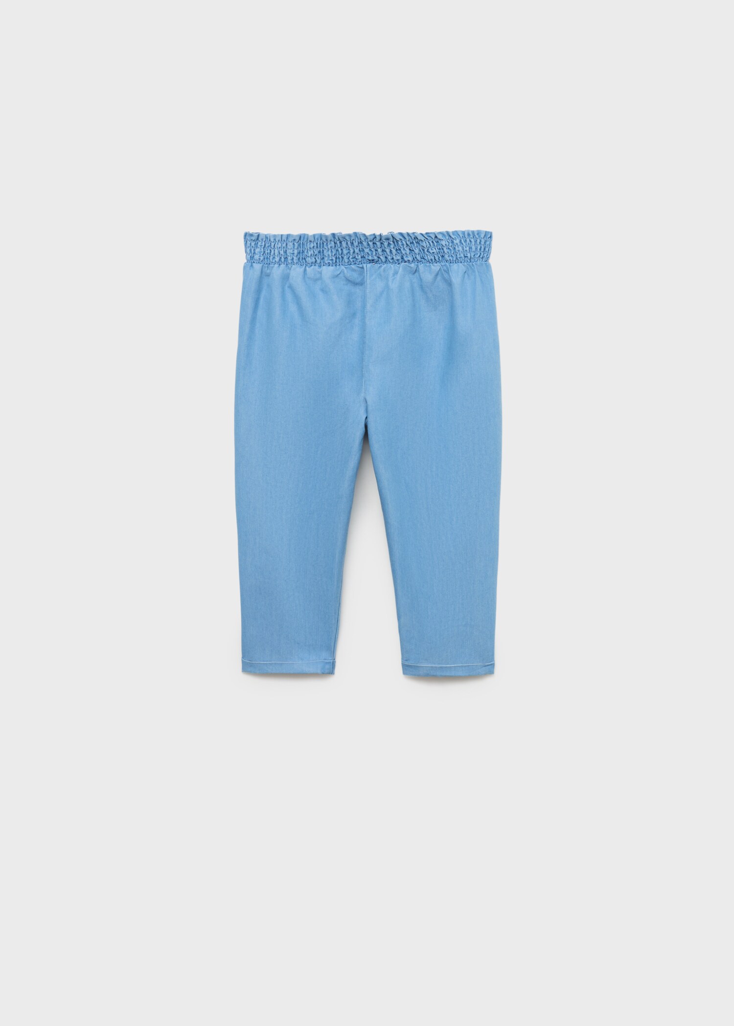 Ruched waist trousers - Reverse of the article