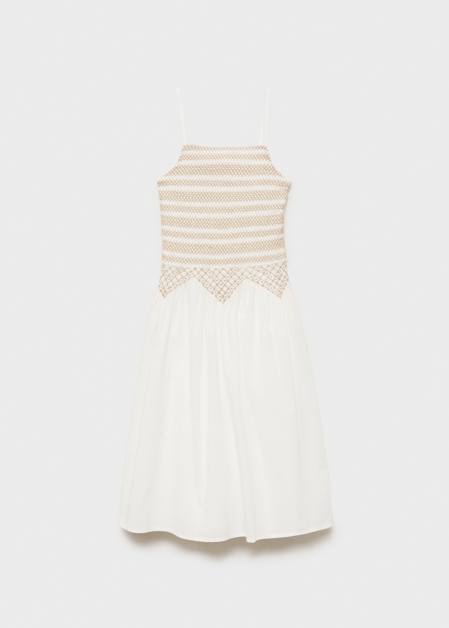 Midi-Kleid mit Stickerei - Artikel ohne Model