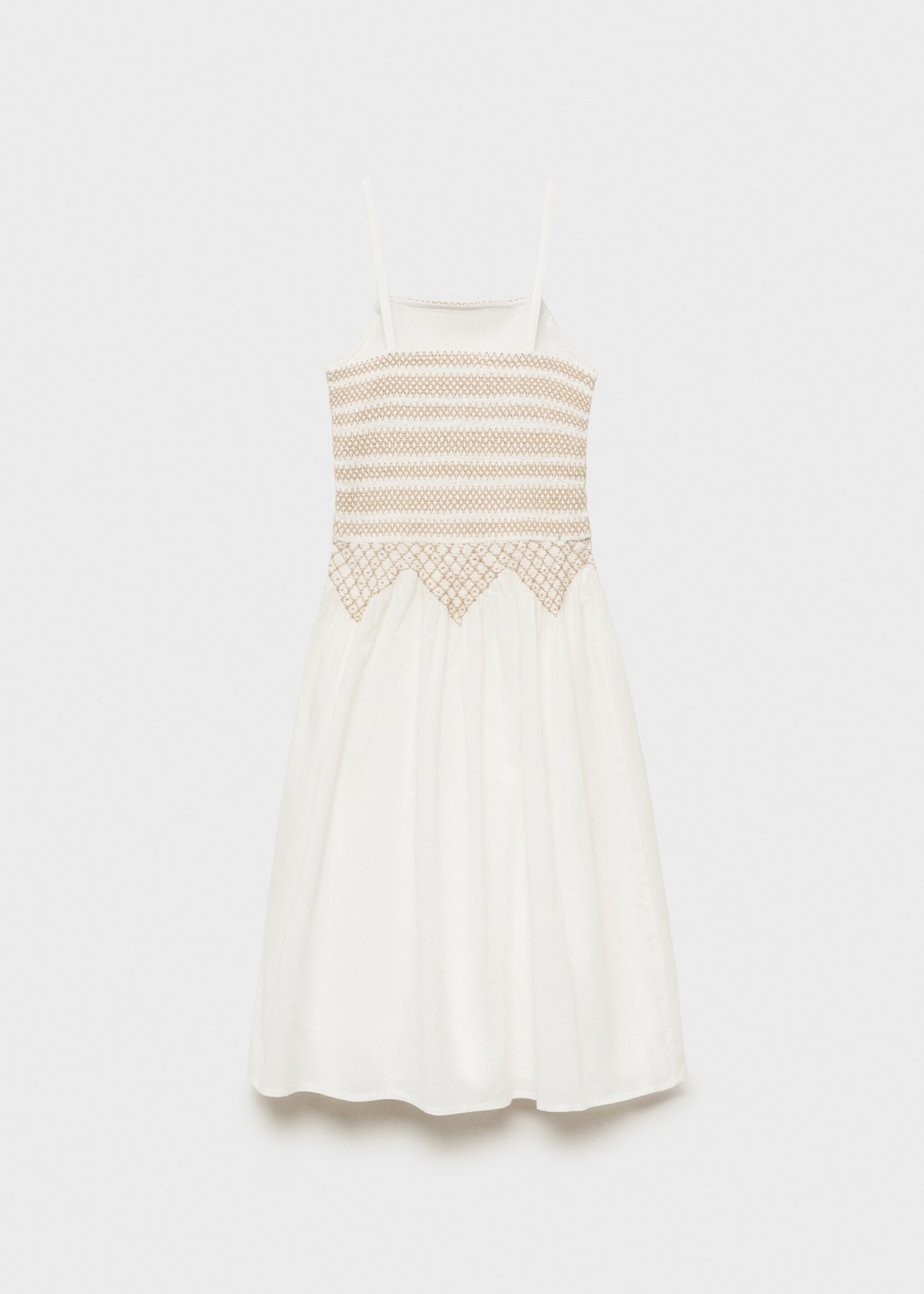 Midi-Kleid mit Stickerei - Rückseite des Artikels