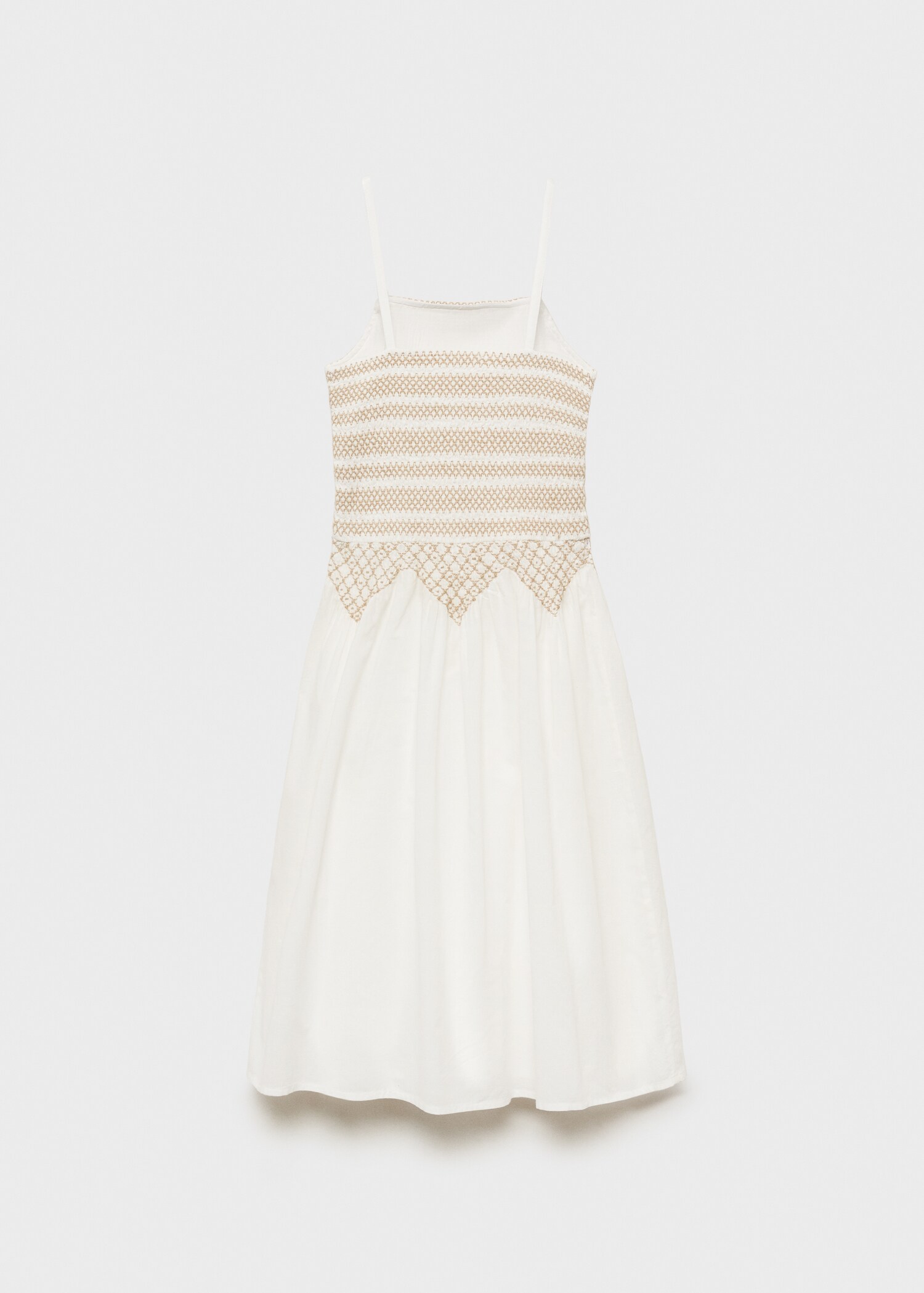 Midi-Kleid mit Stickerei - Rückseite des Artikels