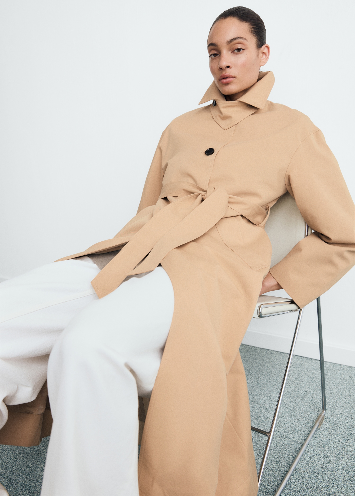 Belt long trench - Details of the article 2
