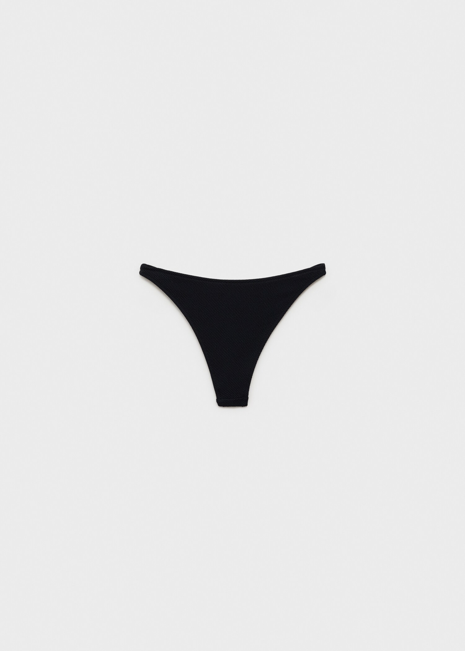 Ribbed bikini bottom - Article without model