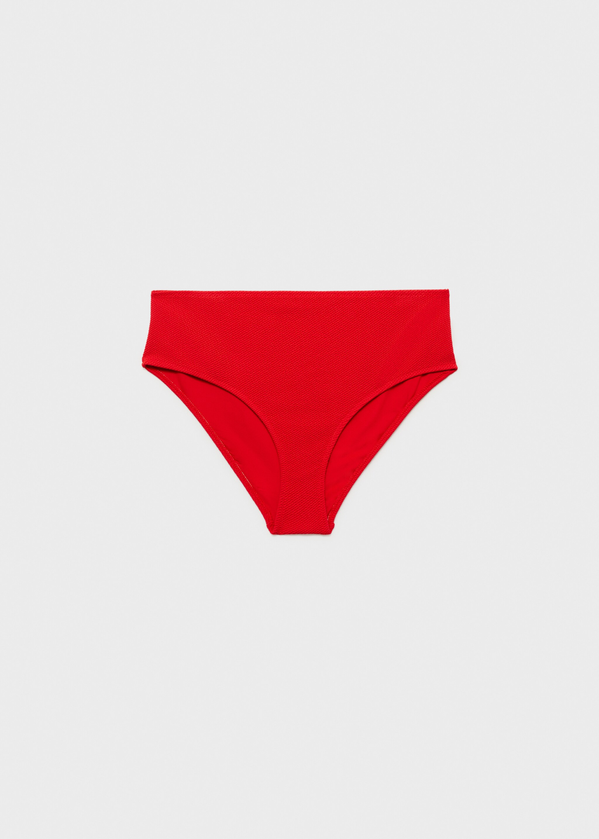 Braguita bikini tiro alto canalé - Artículo sin modelo