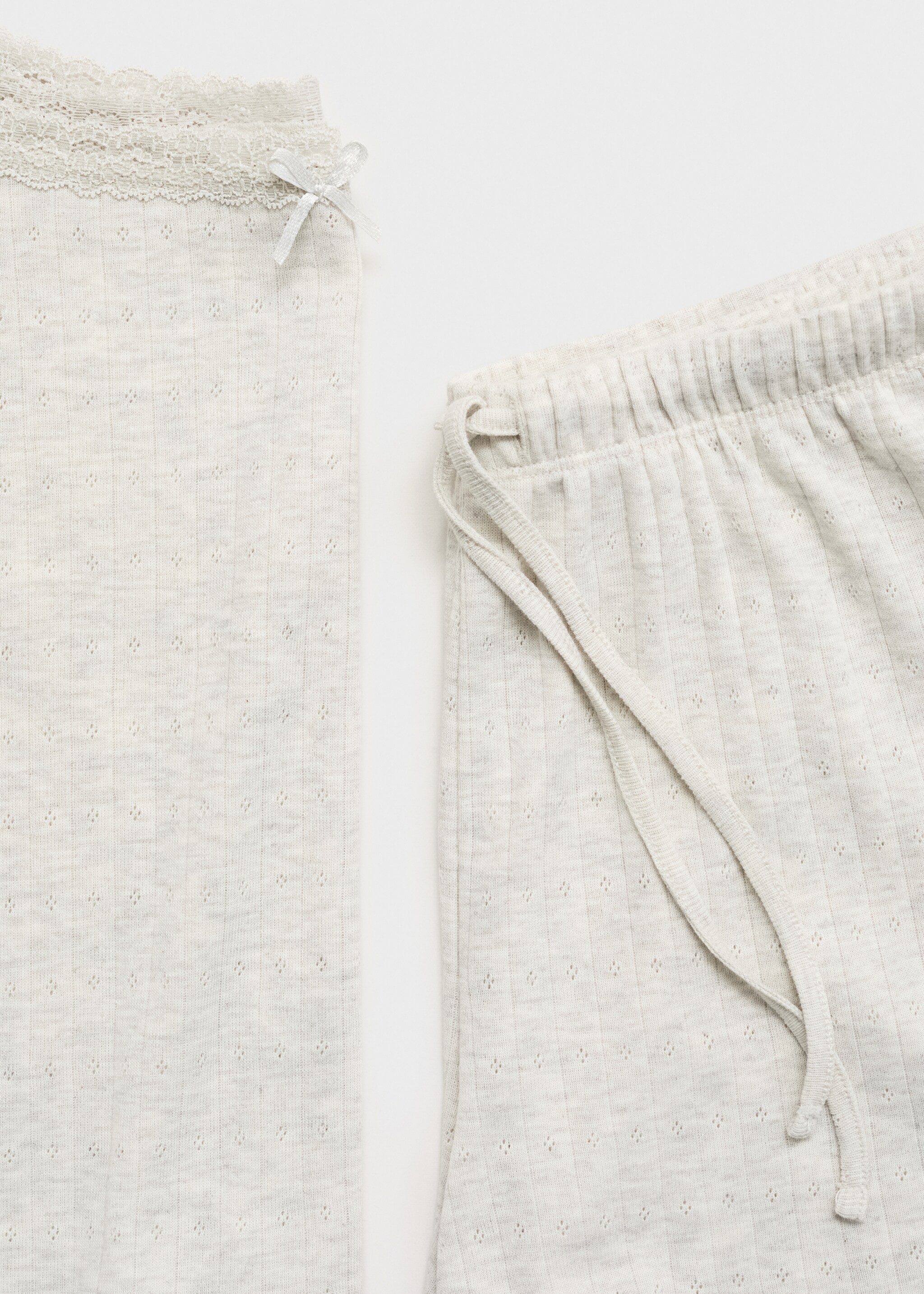 Swiss-embroidered pyjama set - Details of the article 0