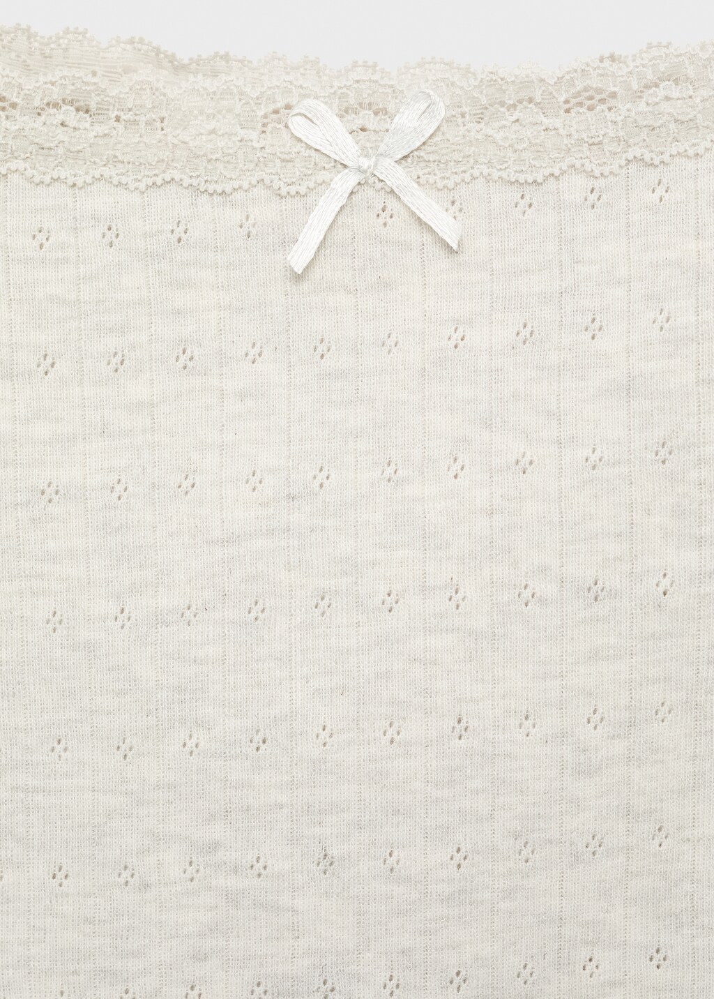 Pajamas with Swiss embroidery