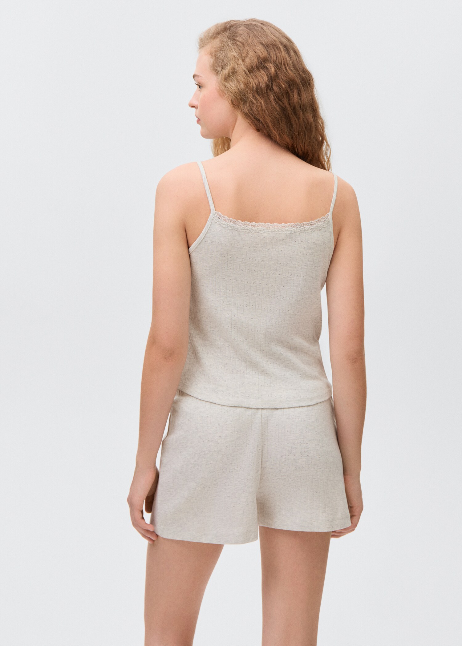 Lot pyjama en broderie suisse - Verso de l’article