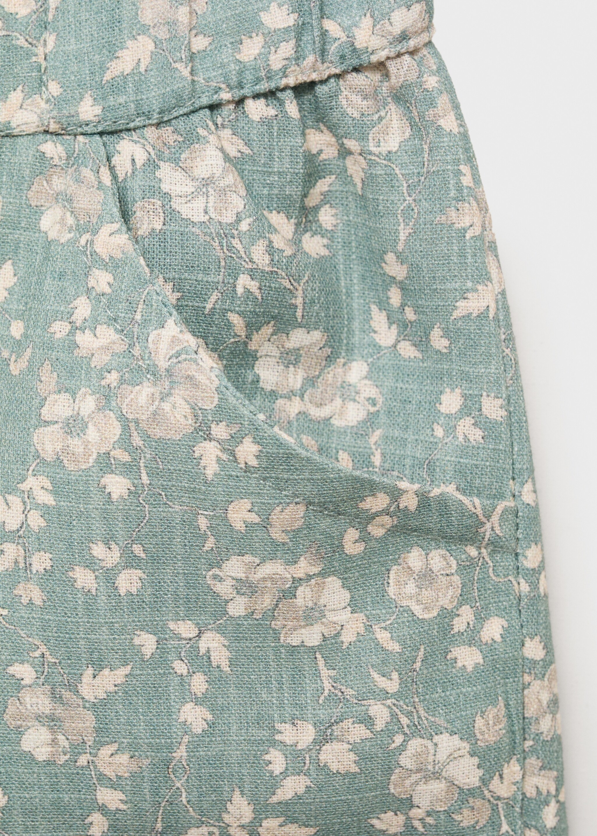 Shorts algodón flores - Detalle del artículo 0