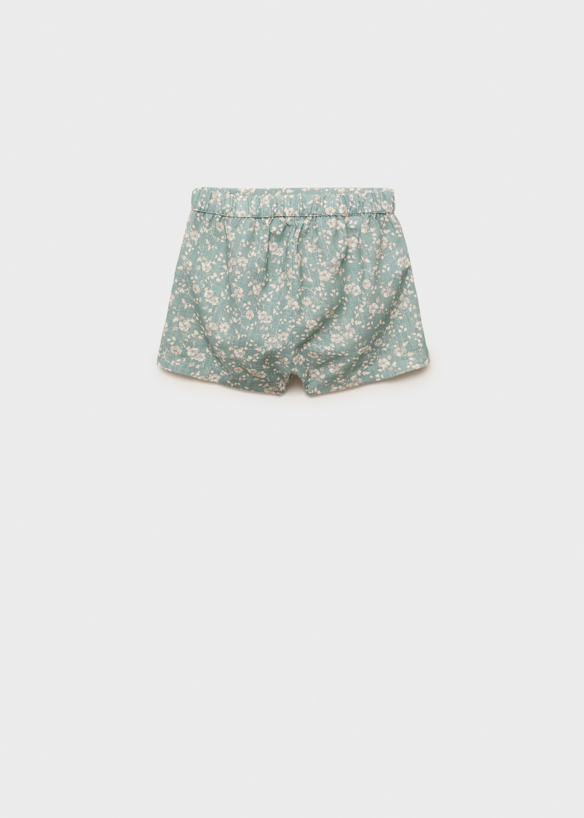 Shorts algodón flores - Reverso del artículo