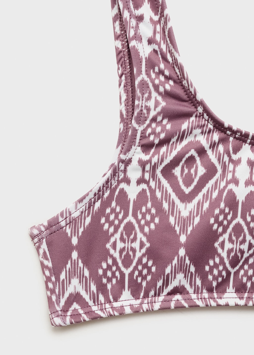 Bikini with ethnic print