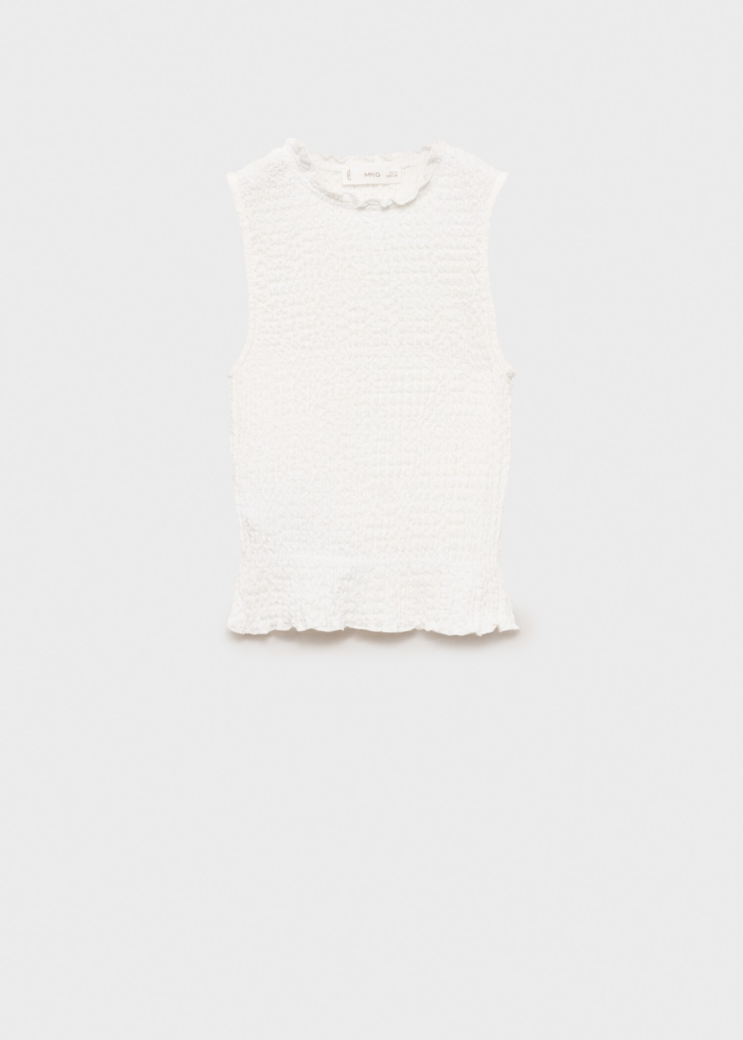 Ruched-texture top - Article without model