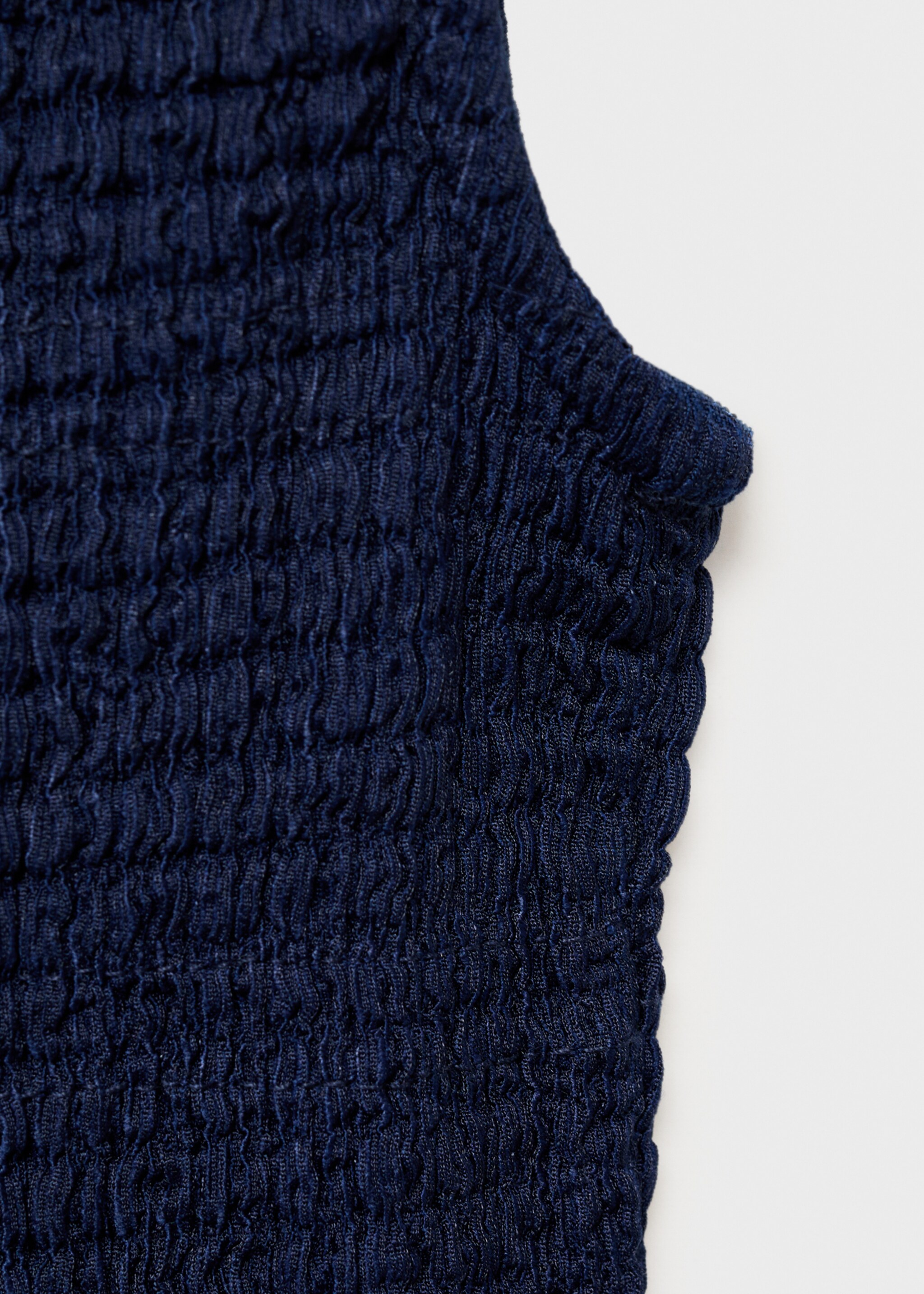 Ruched-texture top - Details of the article 0
