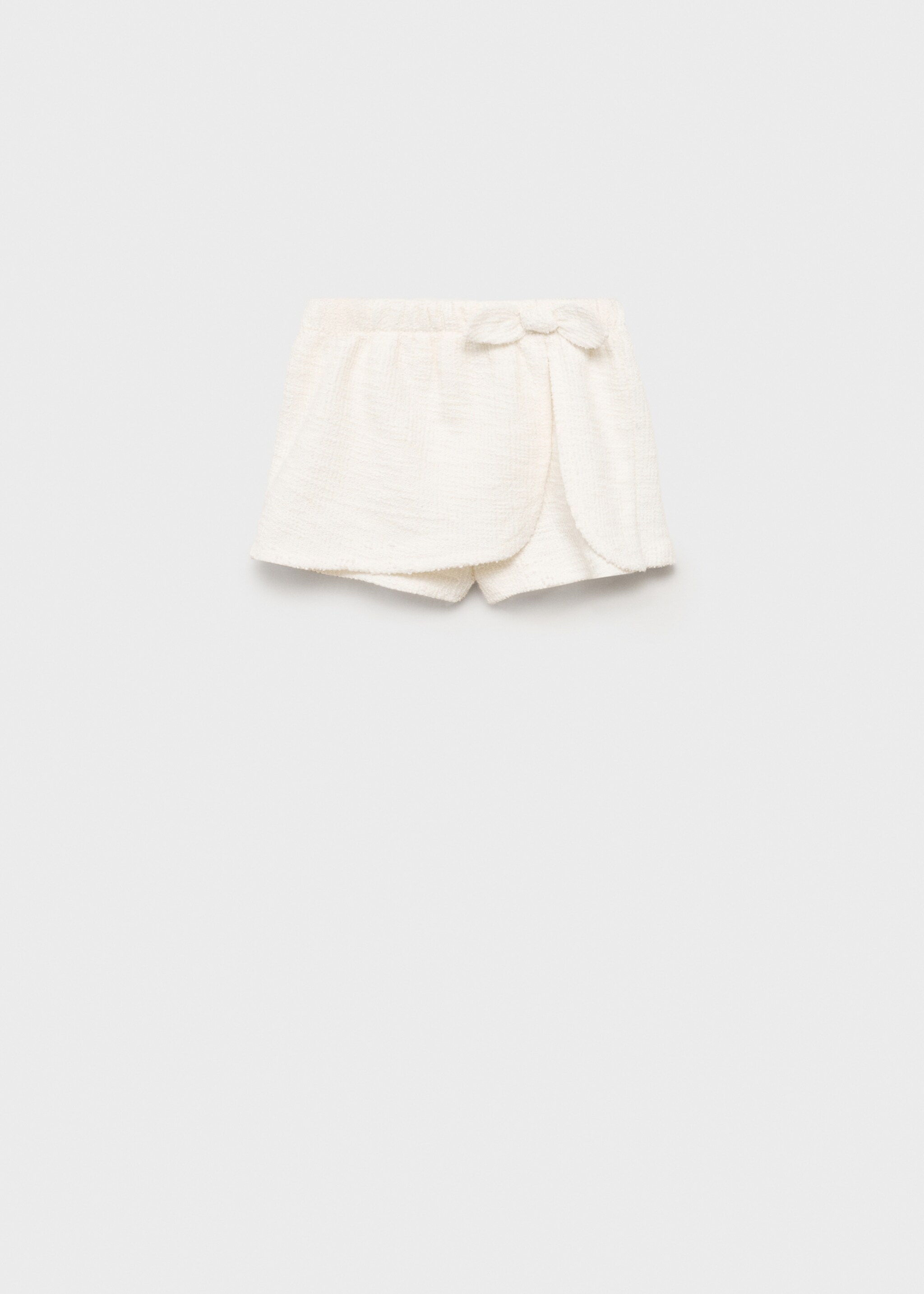Skort with bow - Article without model