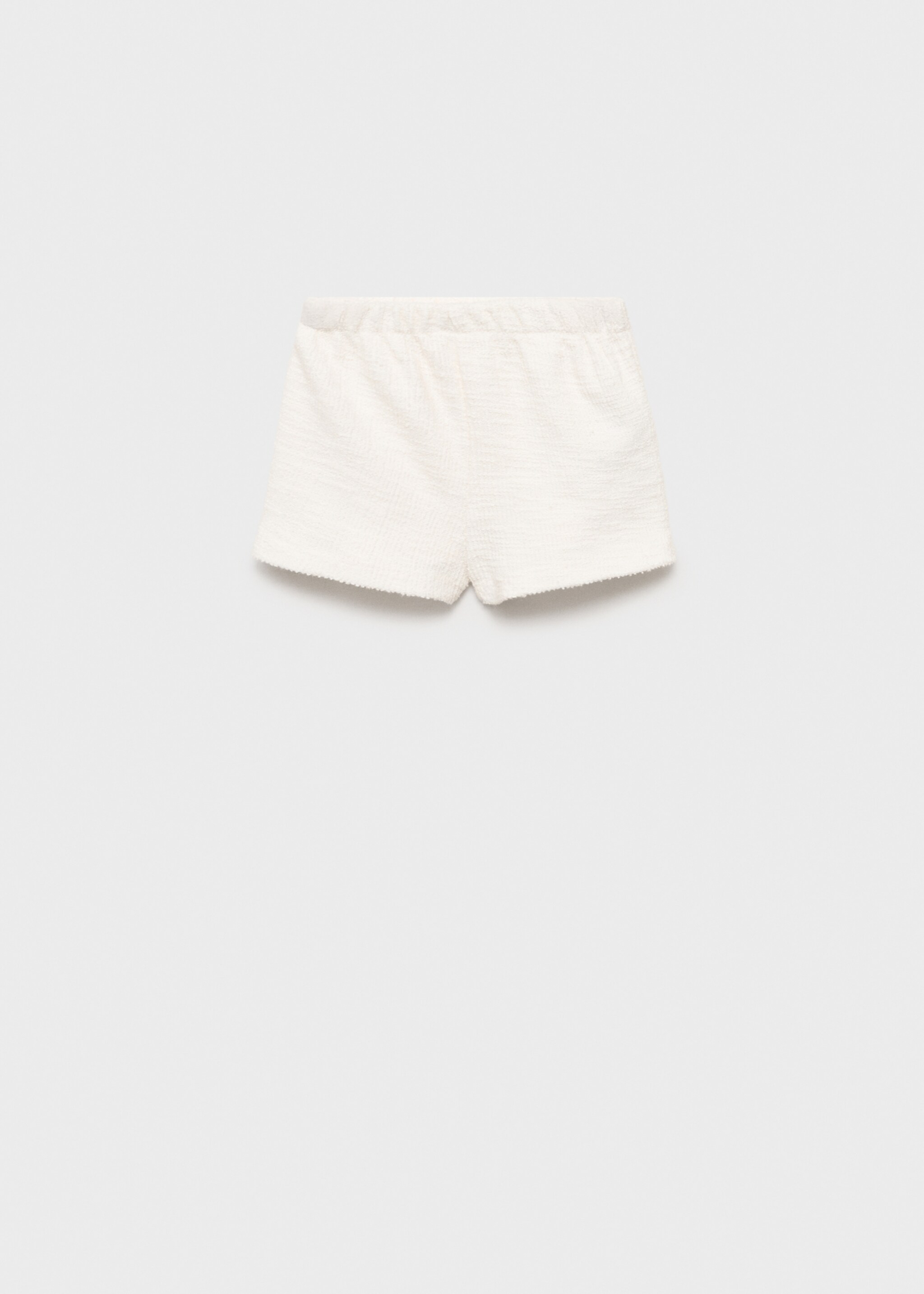 Skort with bow - Reverse of the article