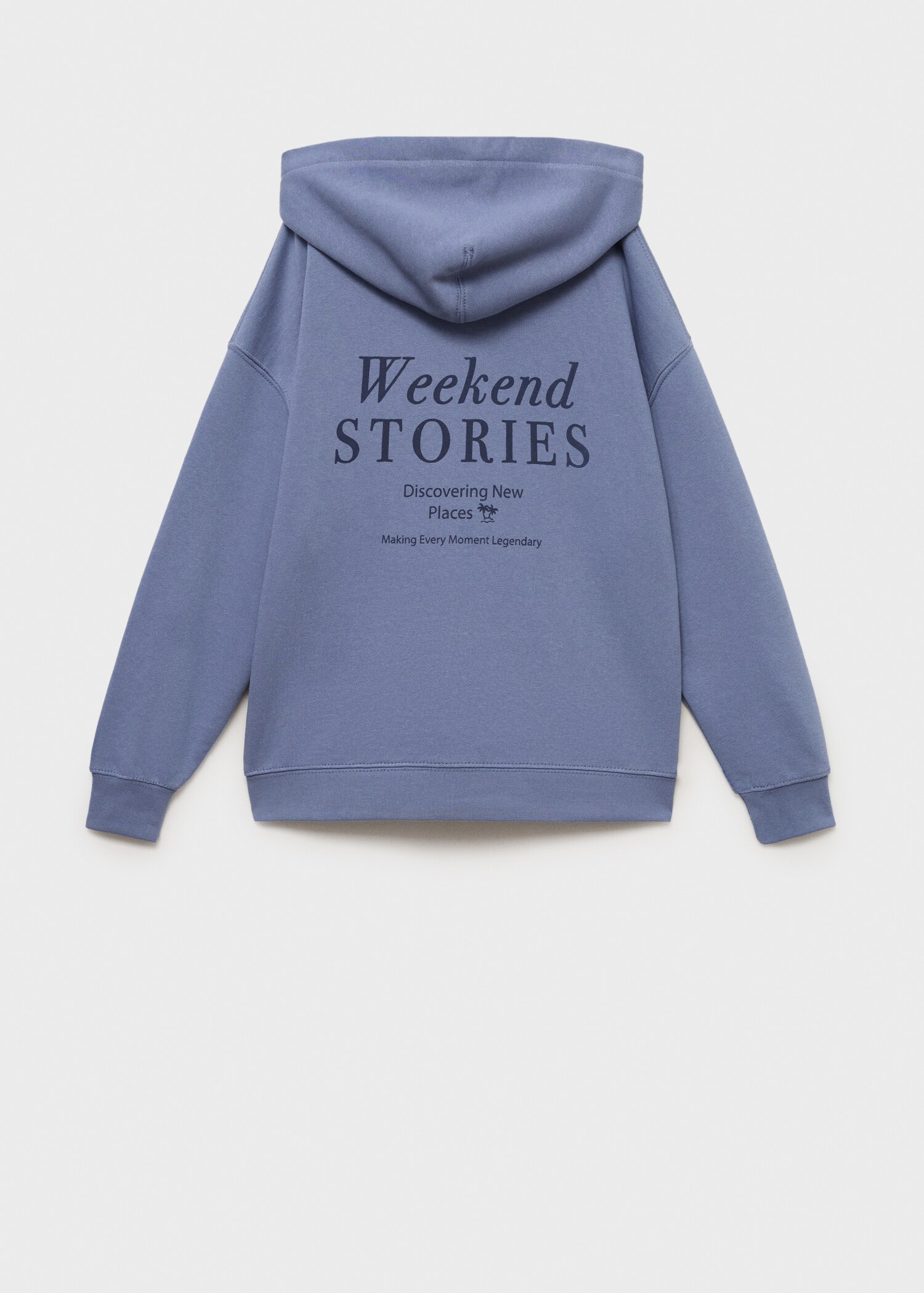 Kapüşonlu sweatshirt - Ürünün arkası