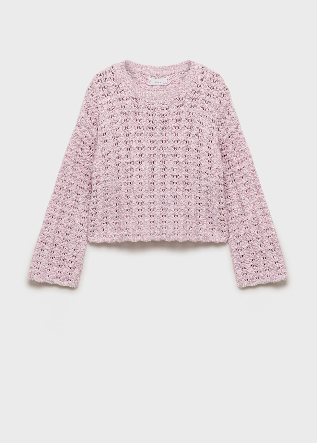 Openwork knit sweater - Kids | MANGO USA