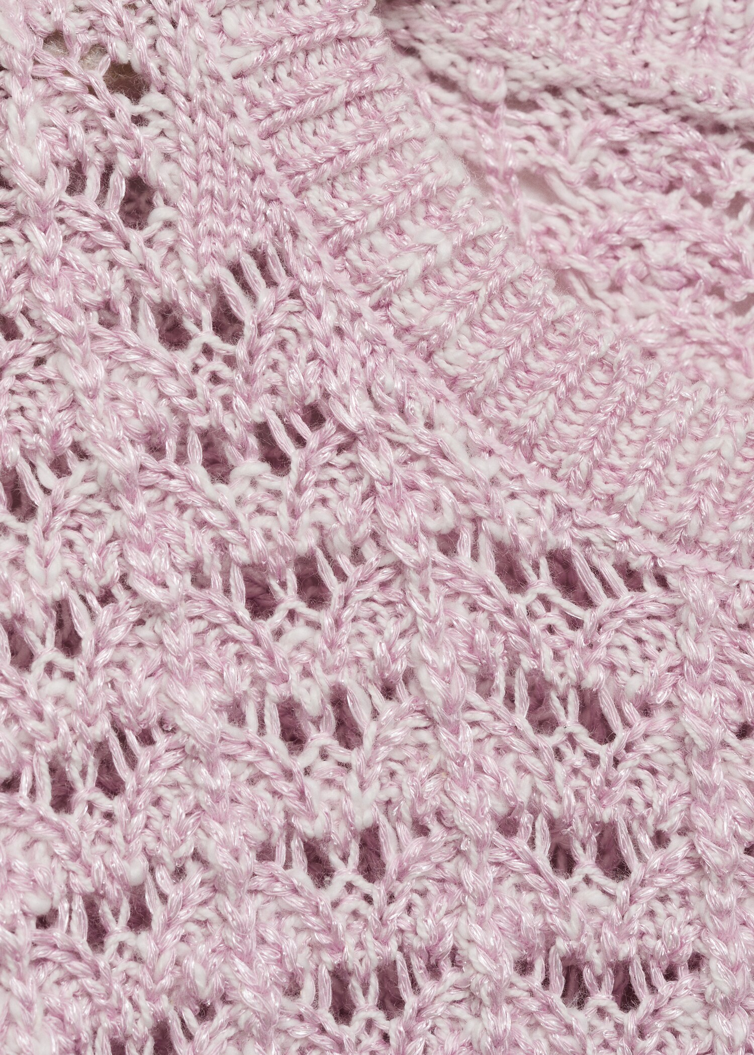 Openwork knit sweater - Details of the article 8