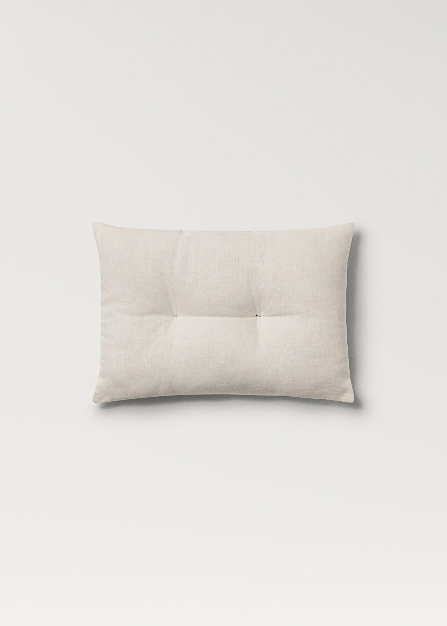 Children’s cushion linen cotton stitching 30x20 cm - Details of the article 1