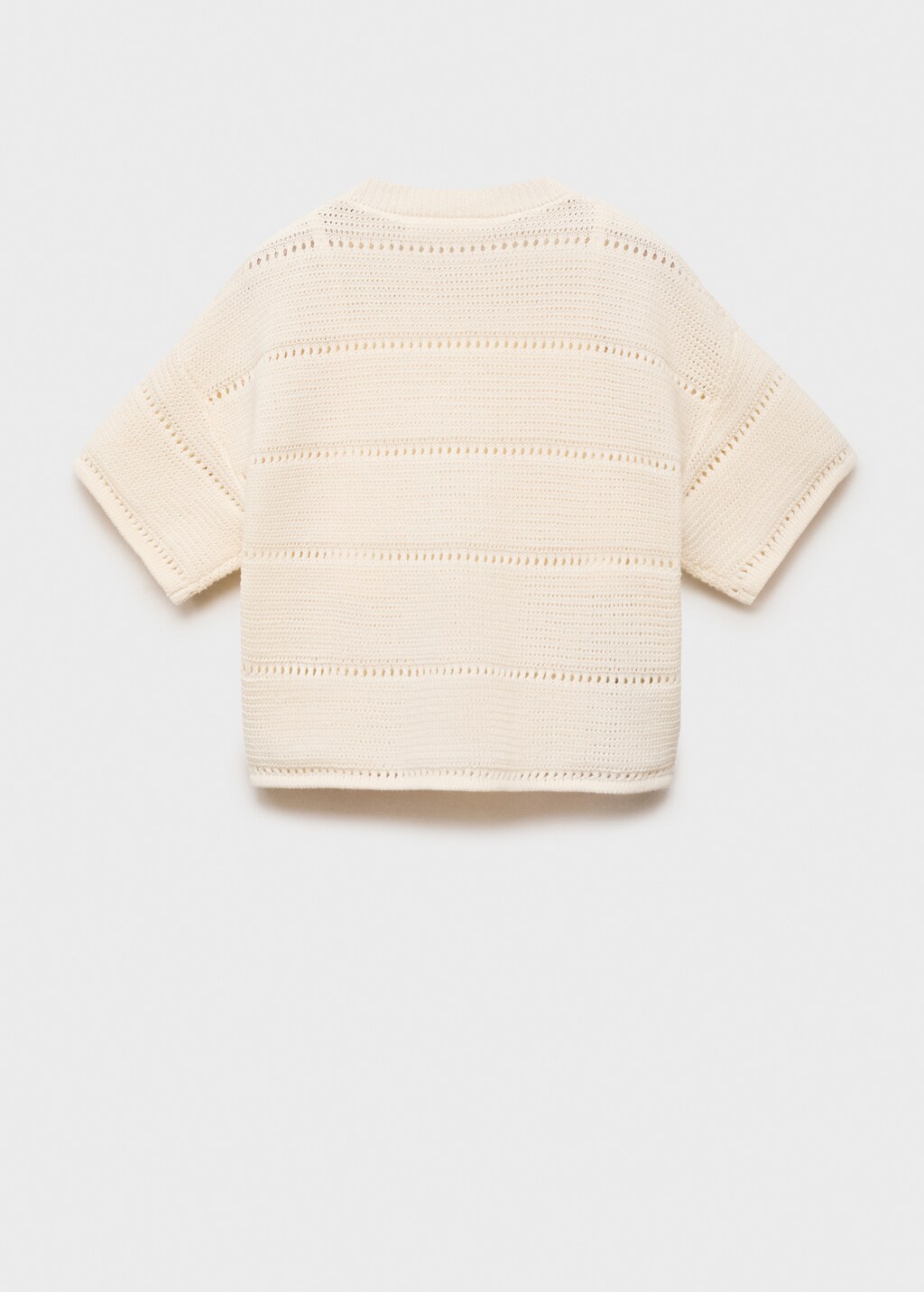 Sweater with crochet detail - Kids | MANGO USA