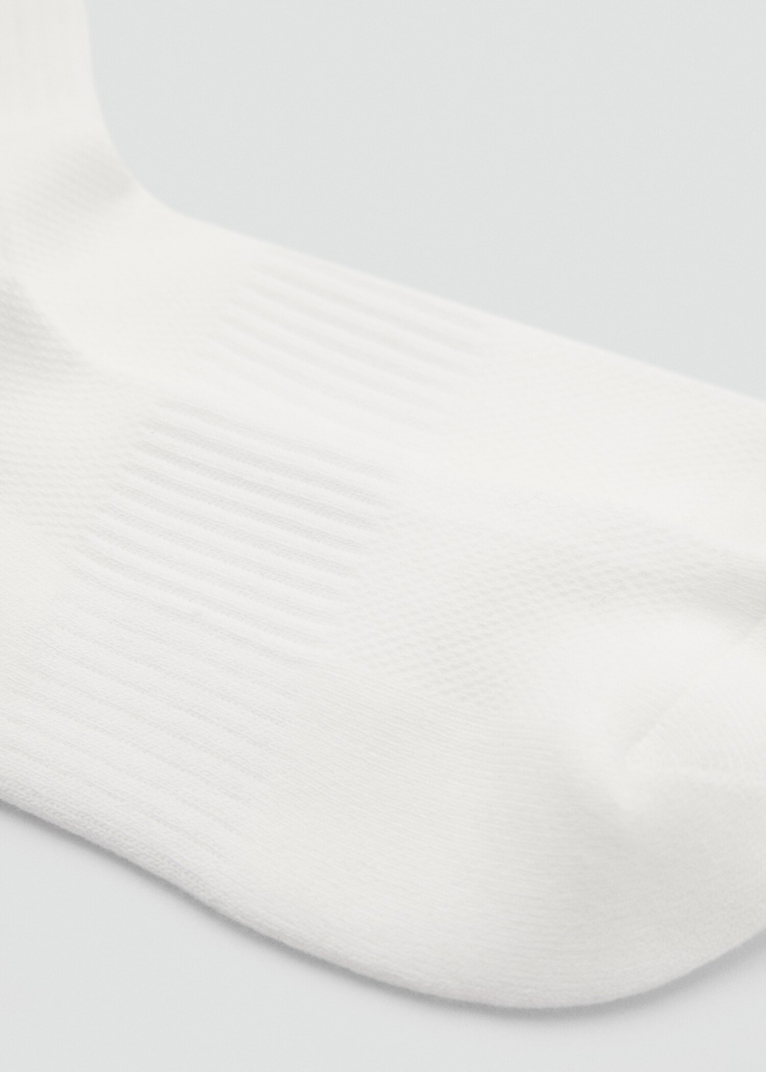 Embroidered double stripe socks - Details of the article 1