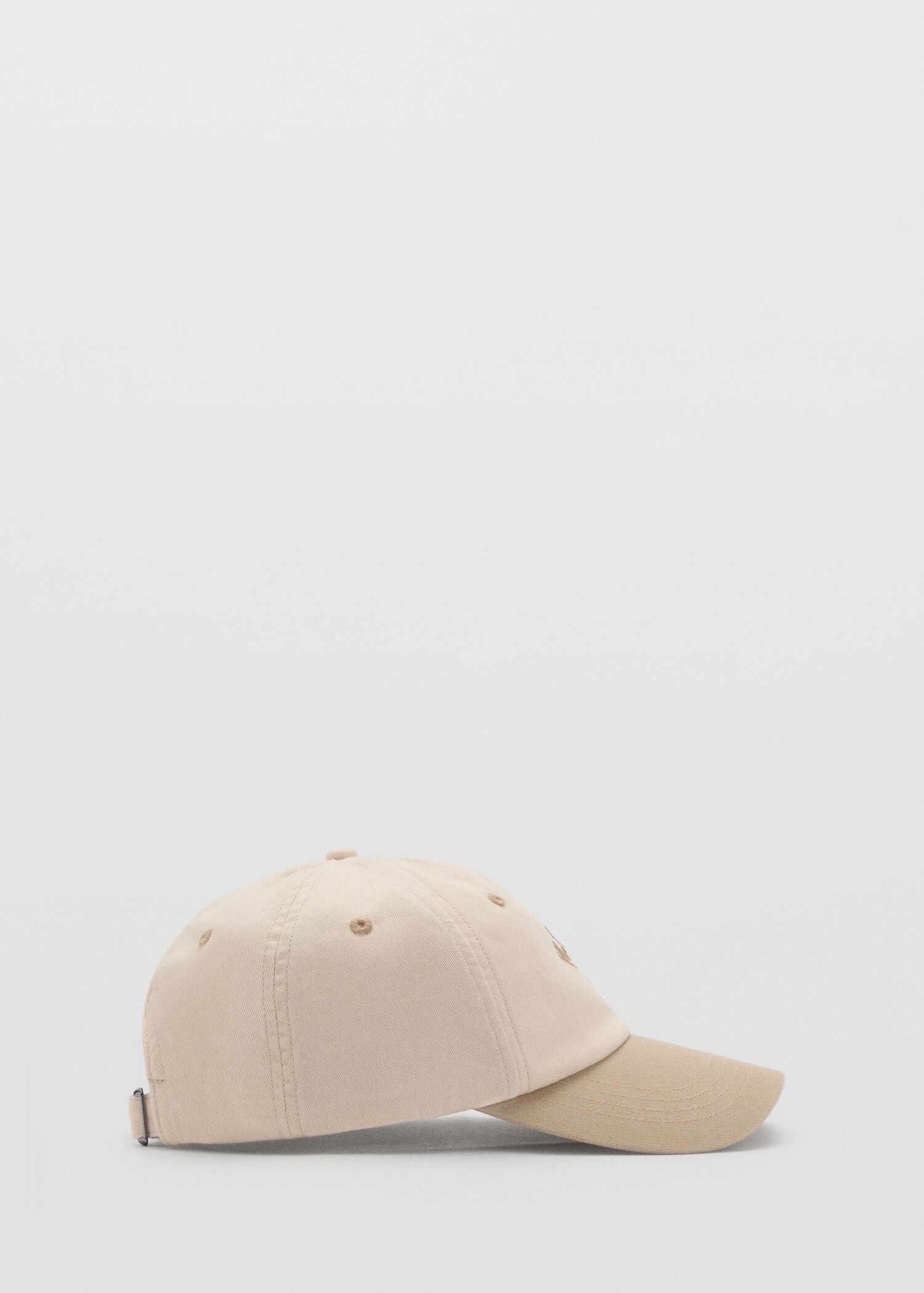 Embroidered cotton cap - Article without model