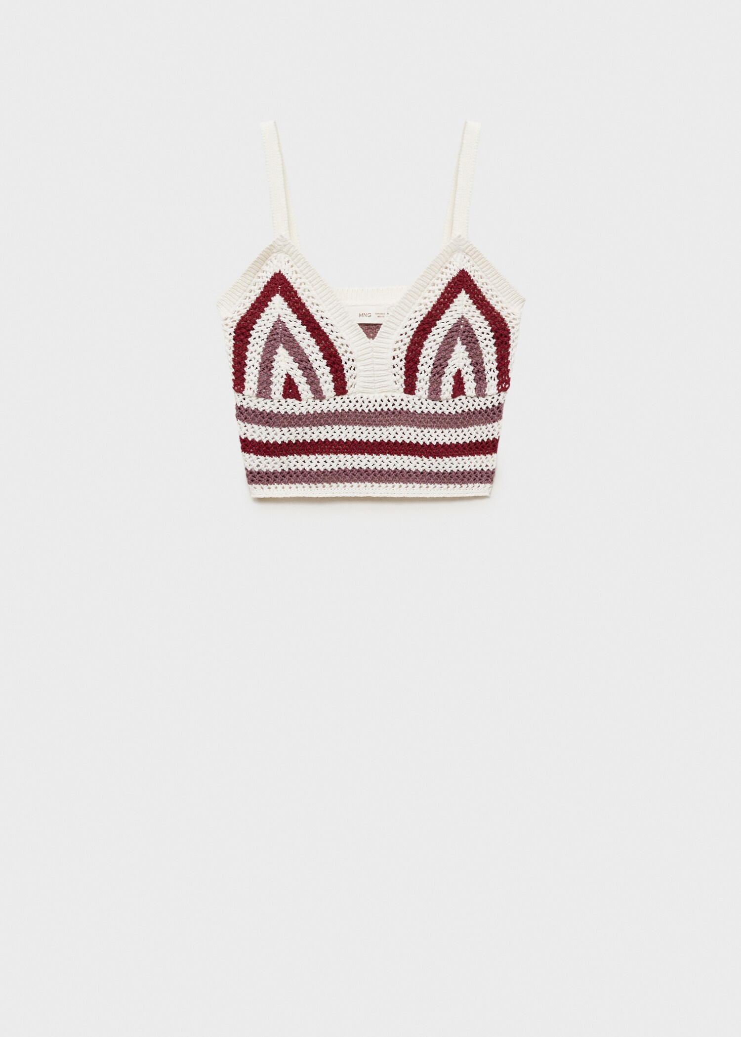 Crochet knitted top - Article without model