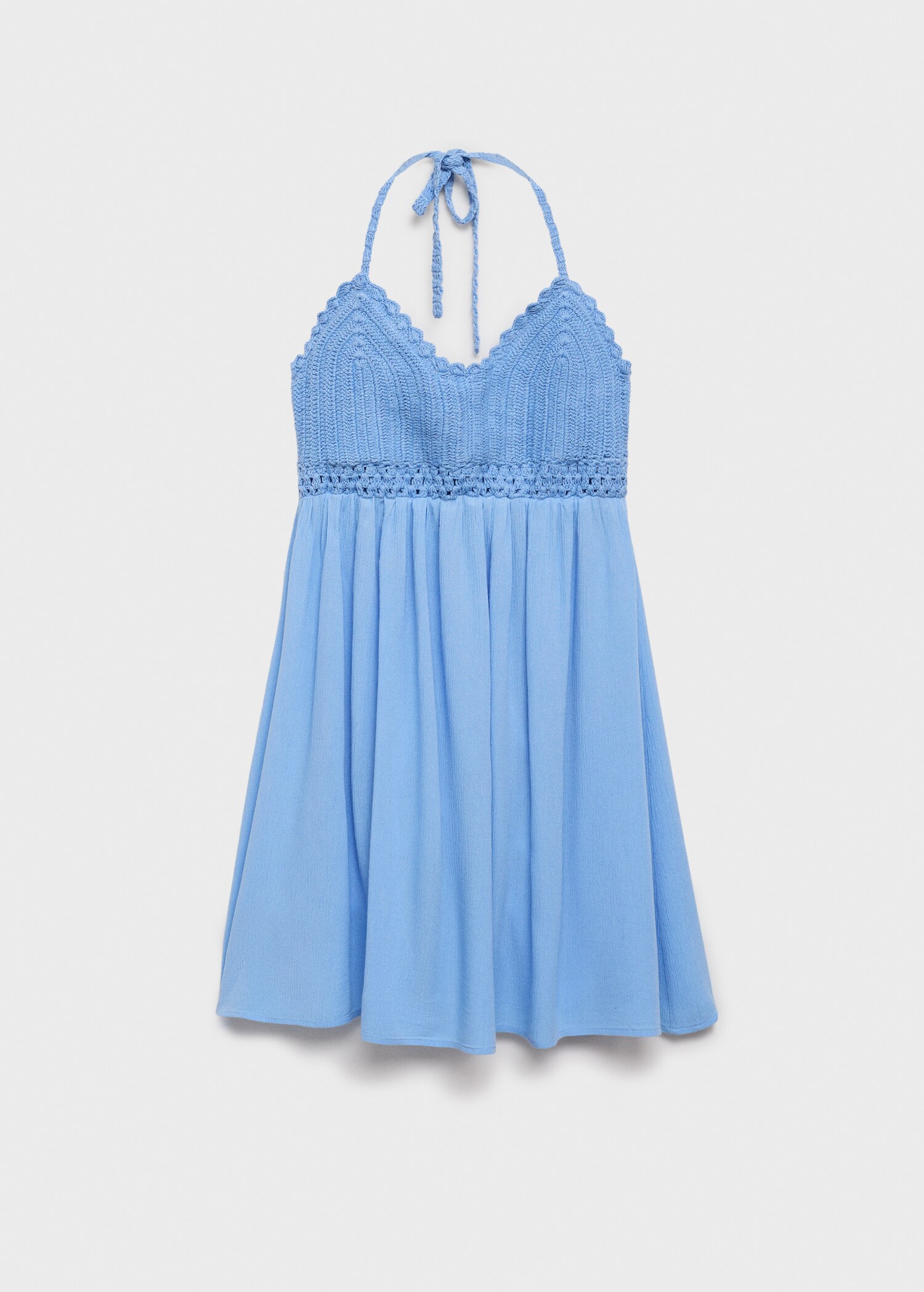Crochet short dress - Article without model