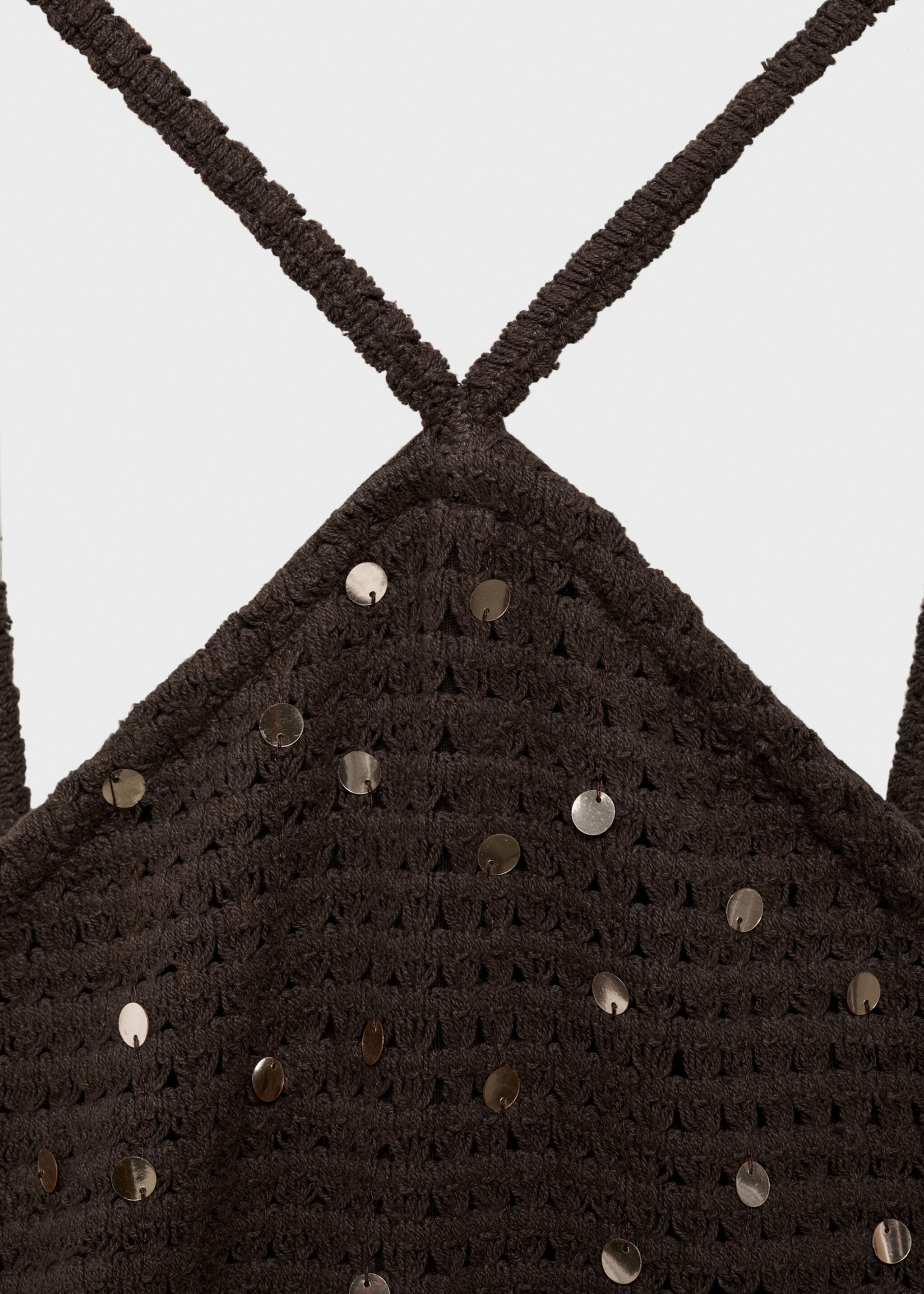 Crochet dress with sequins - Details of the article 8