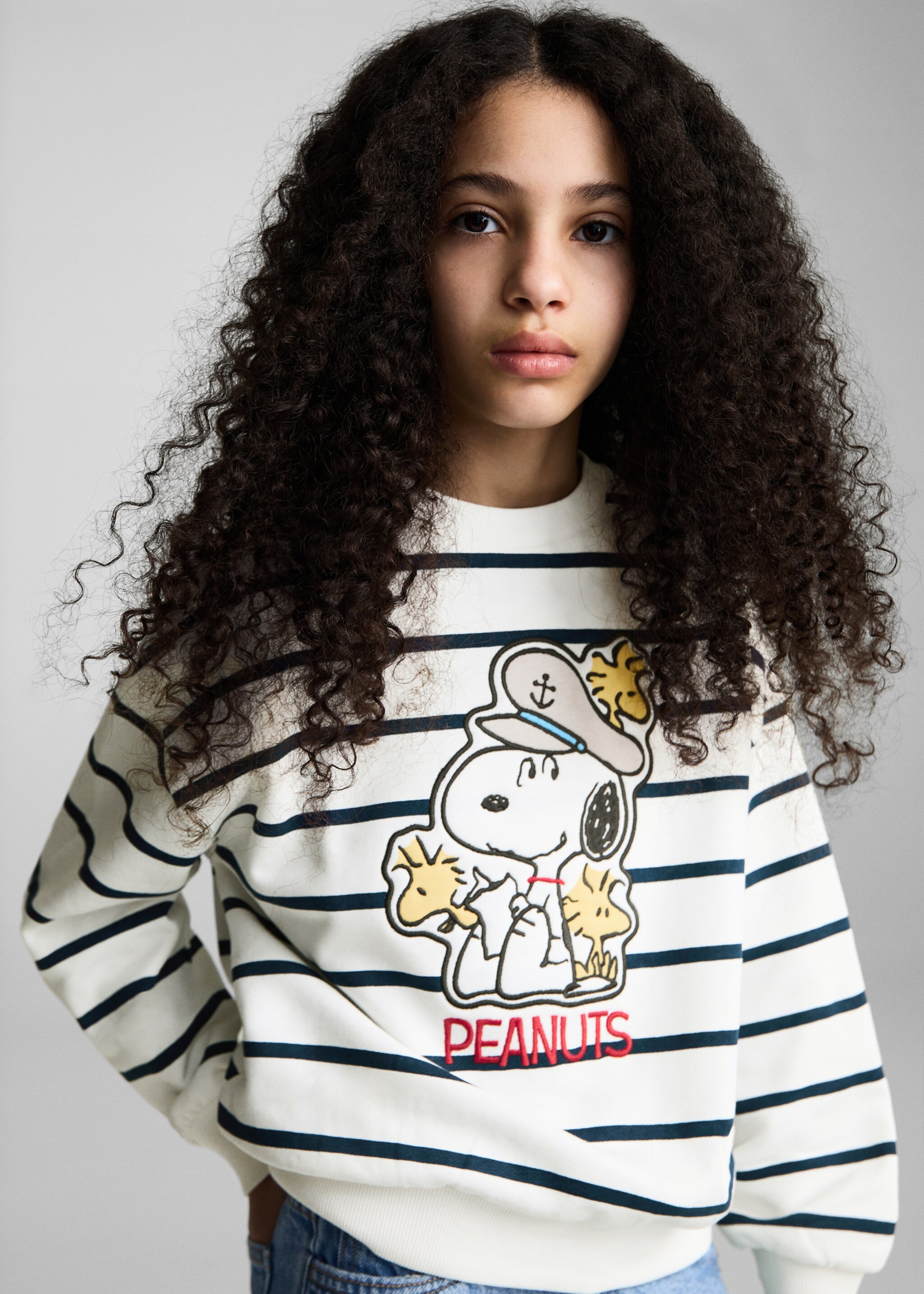 Sudadera Snoopy algodón - Plano medio