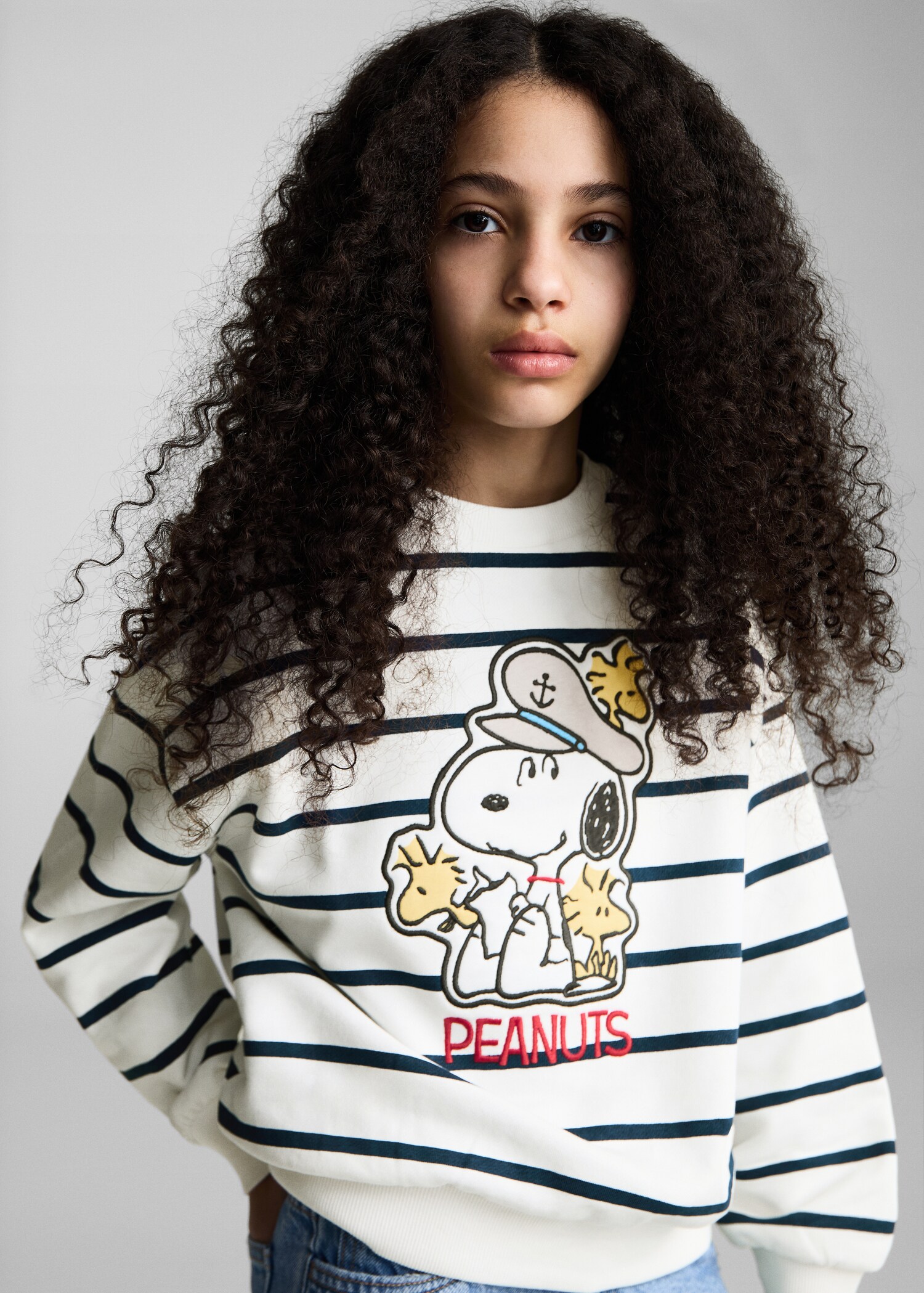 Sweat-shirt Snoopy coton - Plan moyen
