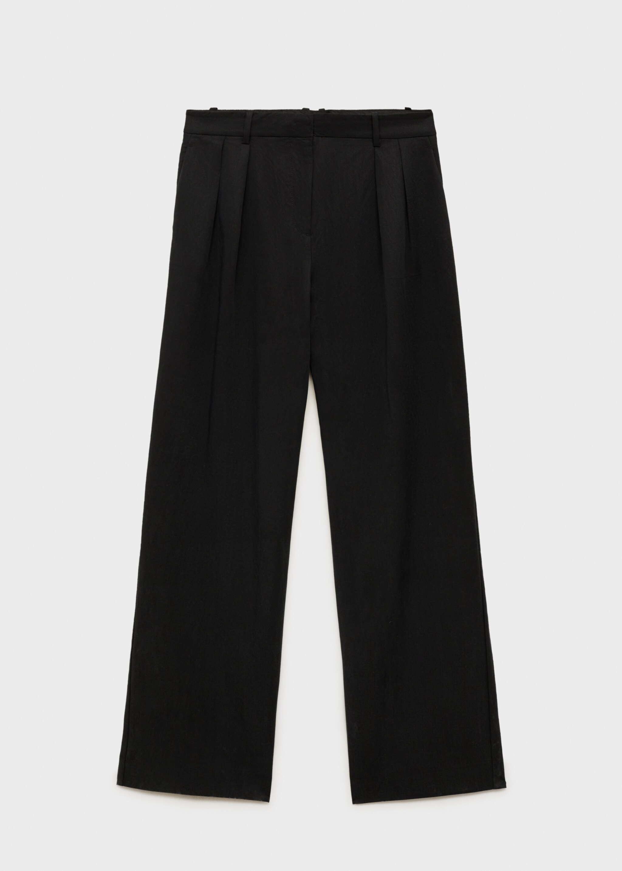 Straight lyocell suit trousers - Article without model