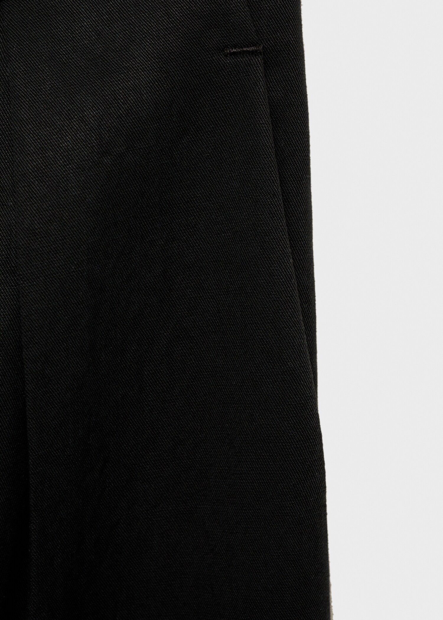 Düz kesim lyocell kumaş pantolon - Ürün detayı 8