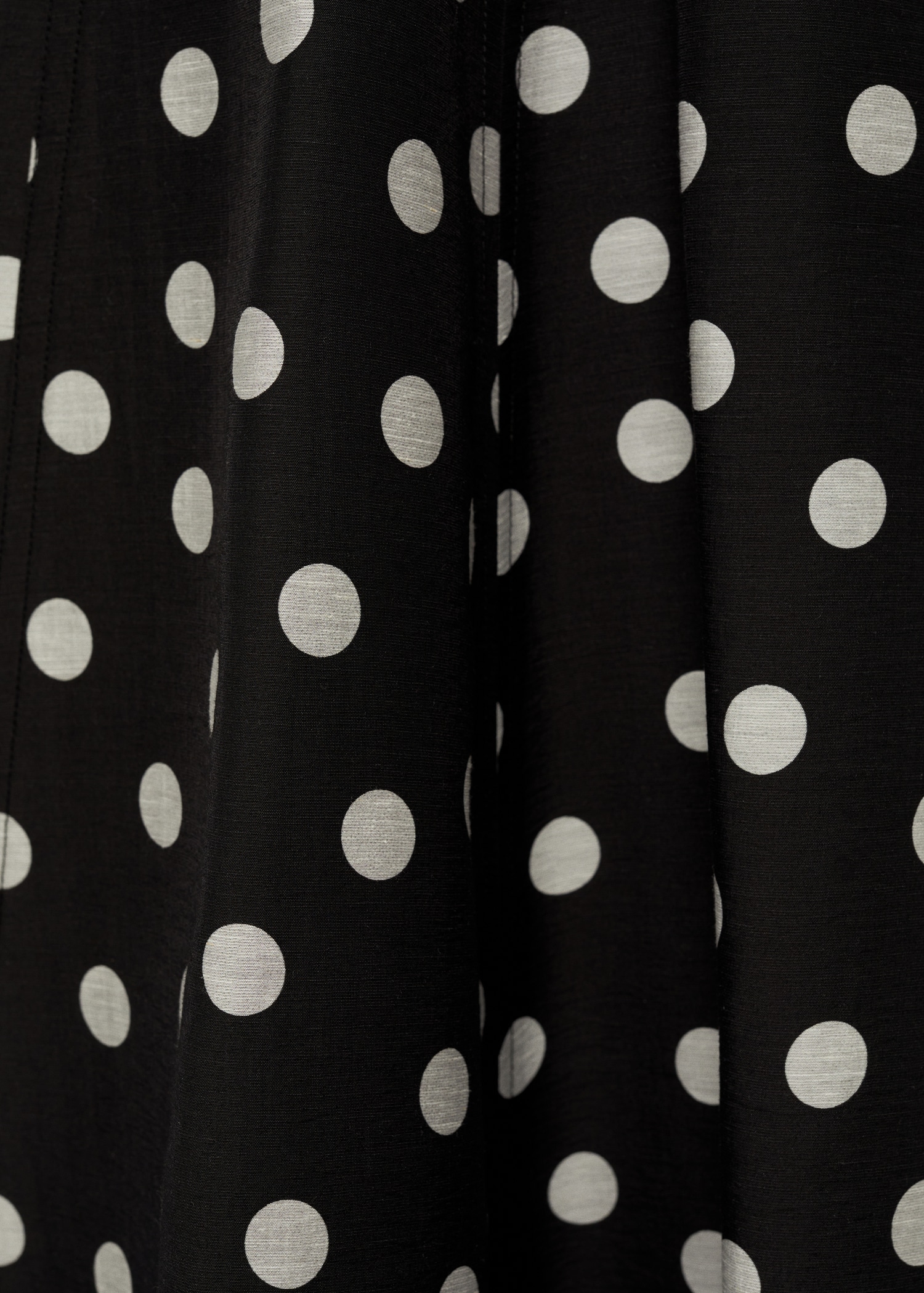 Strapless polka dot dress - Details of the article 0