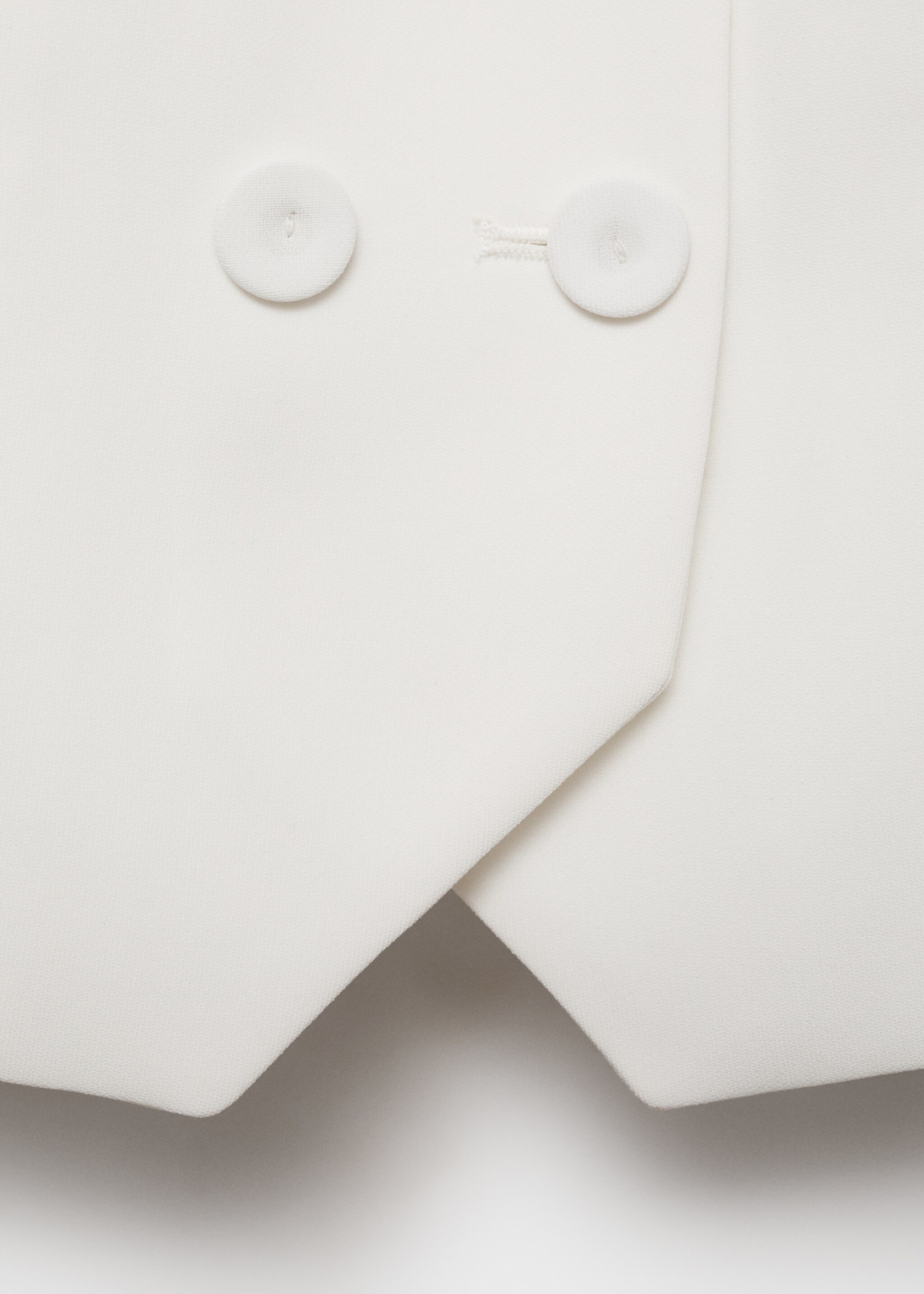 Double-breasted suit waistcoat - Details of the article 0