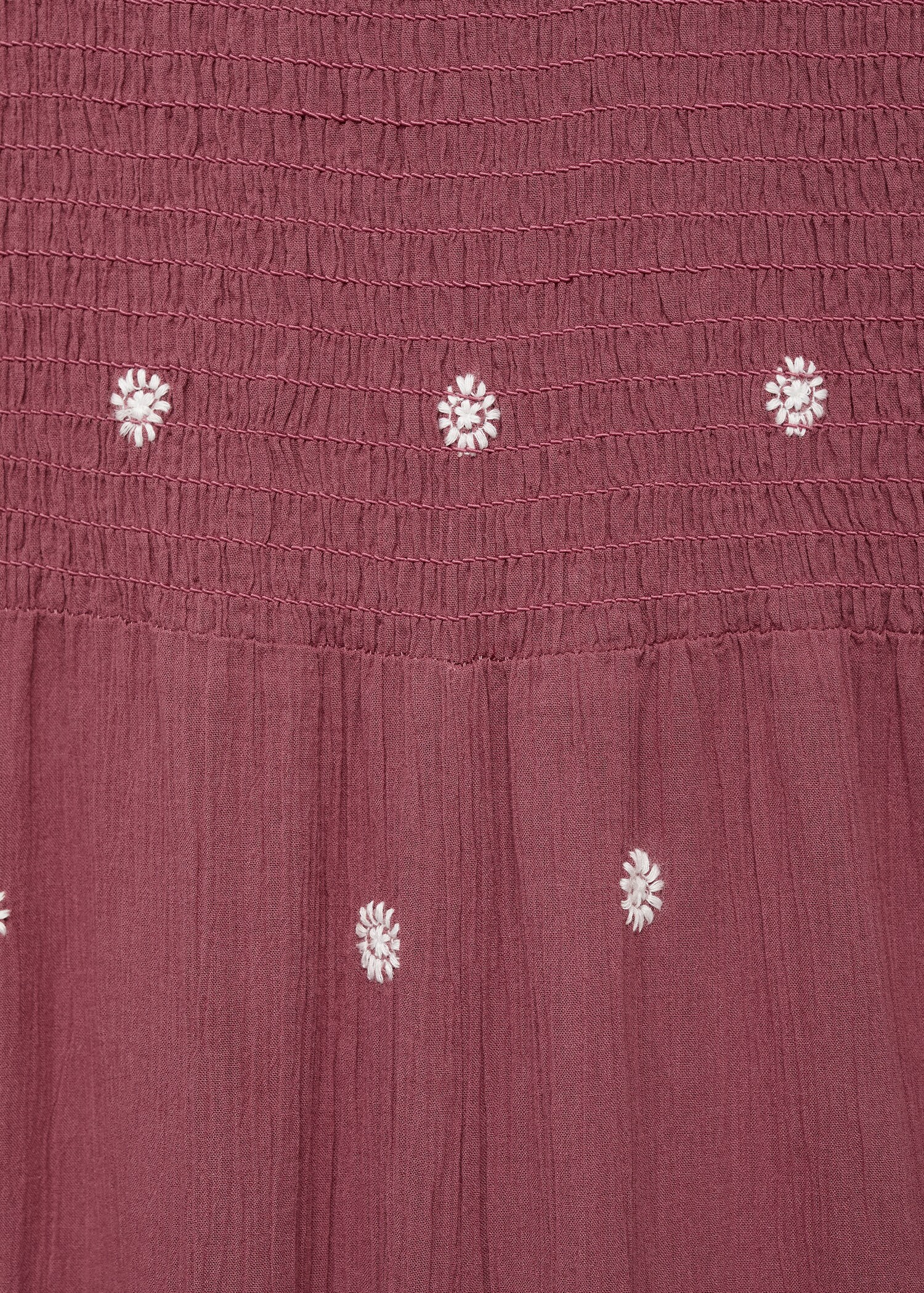 Long embroidered jumpsuit - Details of the article 8