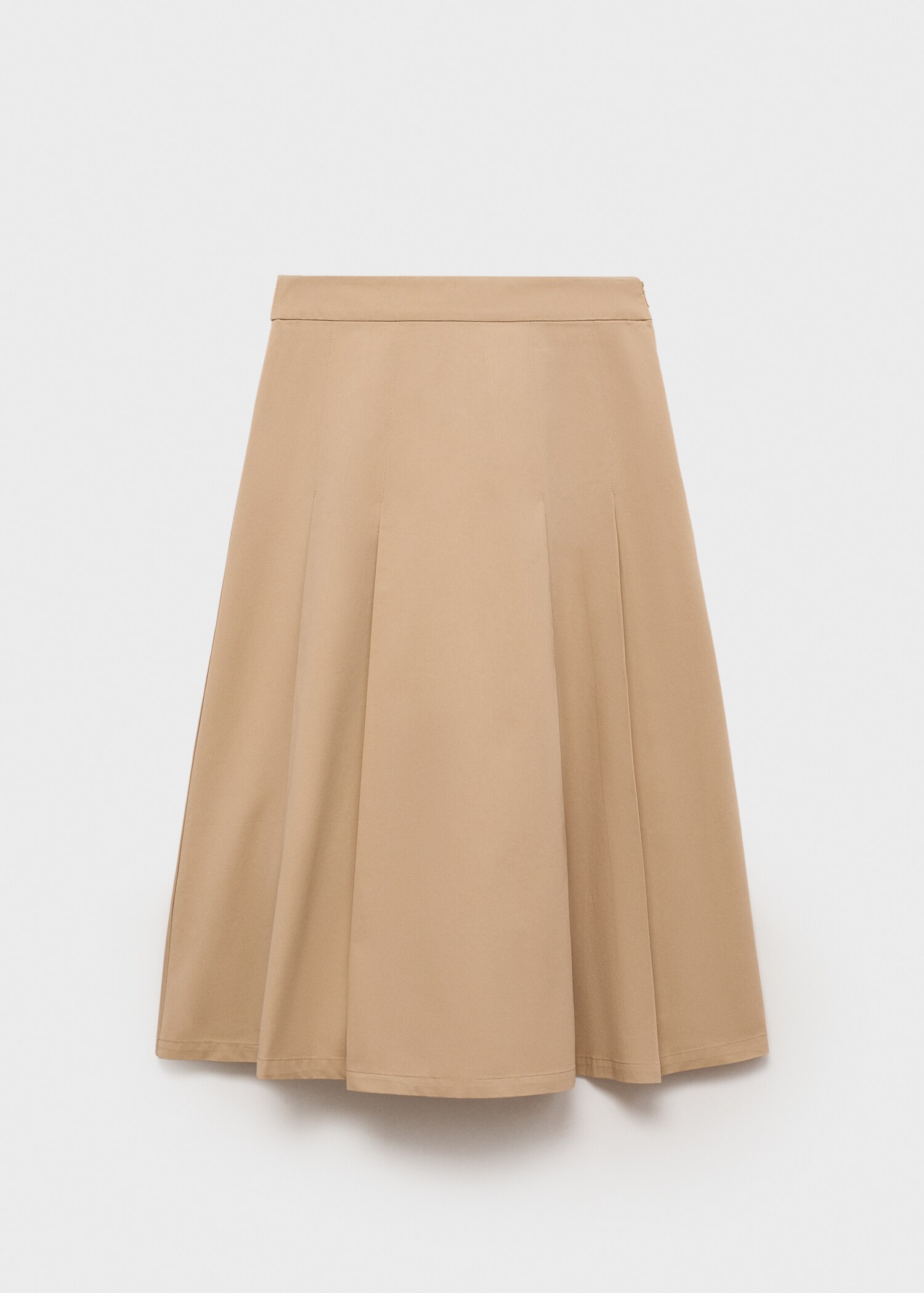 Flared skirt with pleated detail - Article without model