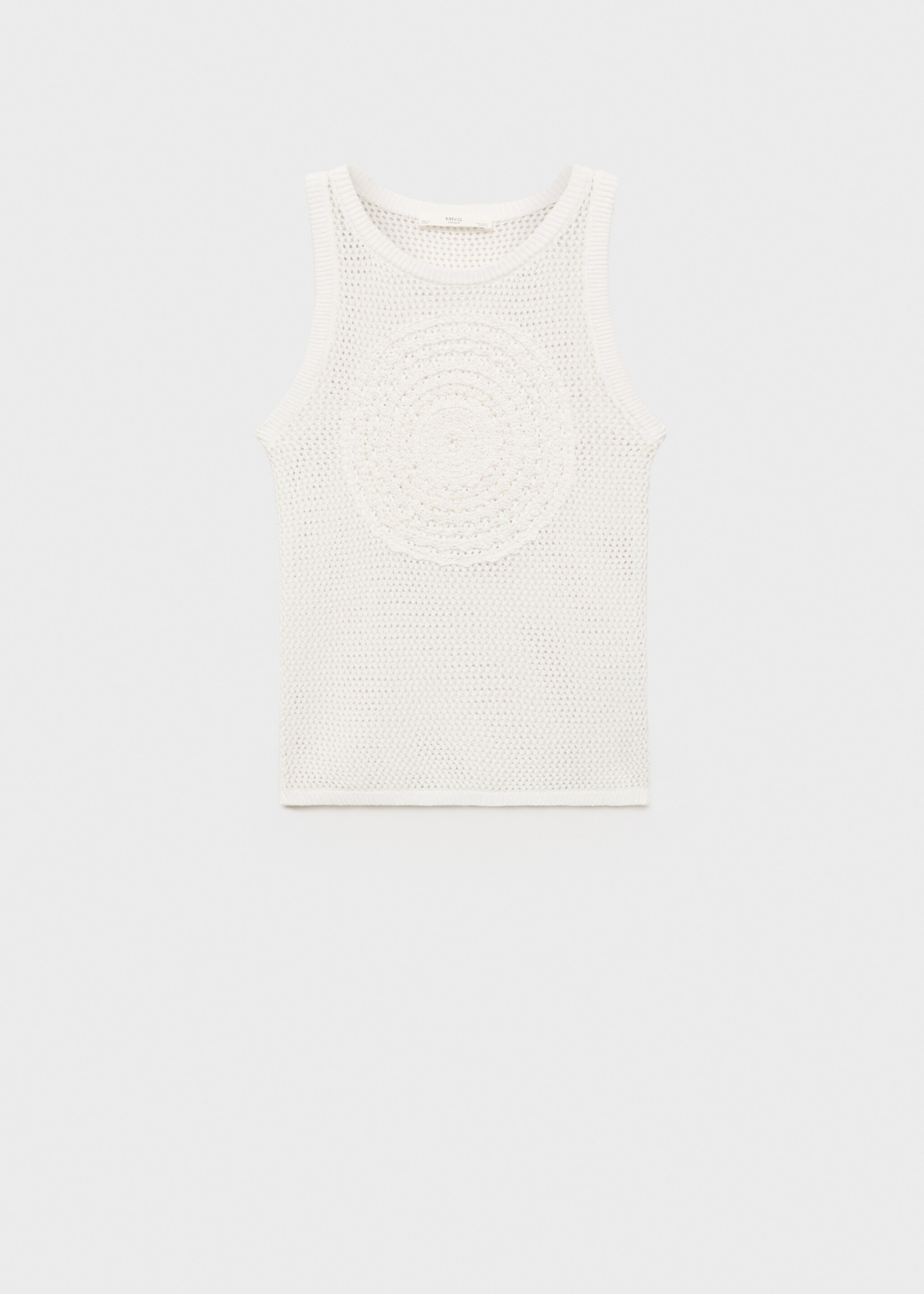 Cotton crochet top - Article without model