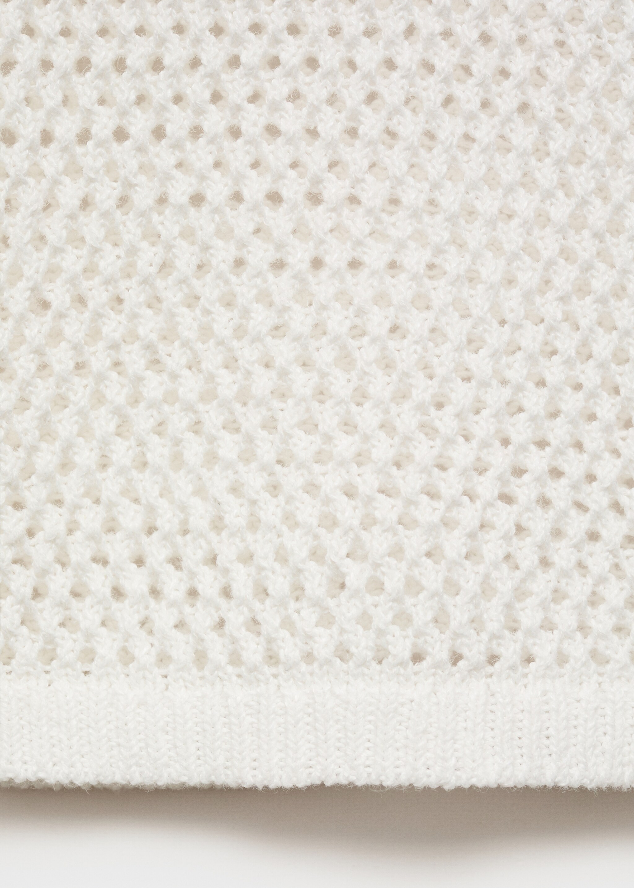 Cotton crochet top - Details of the article 0
