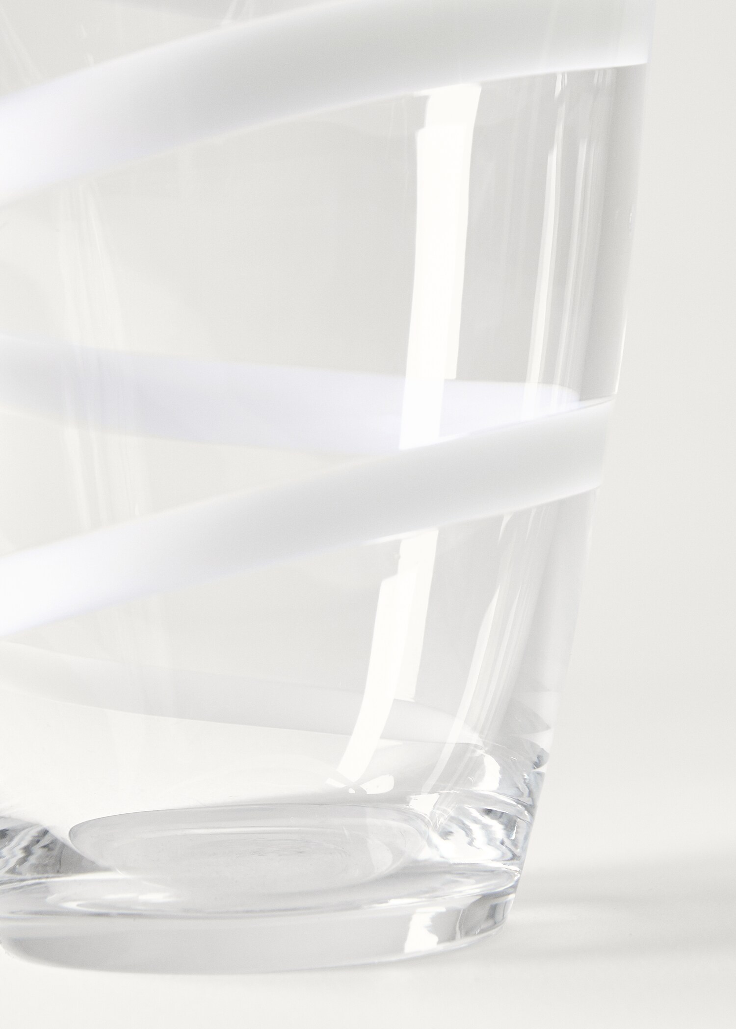 Handblåst glasvas med linje - Detaljer om artikeln 2