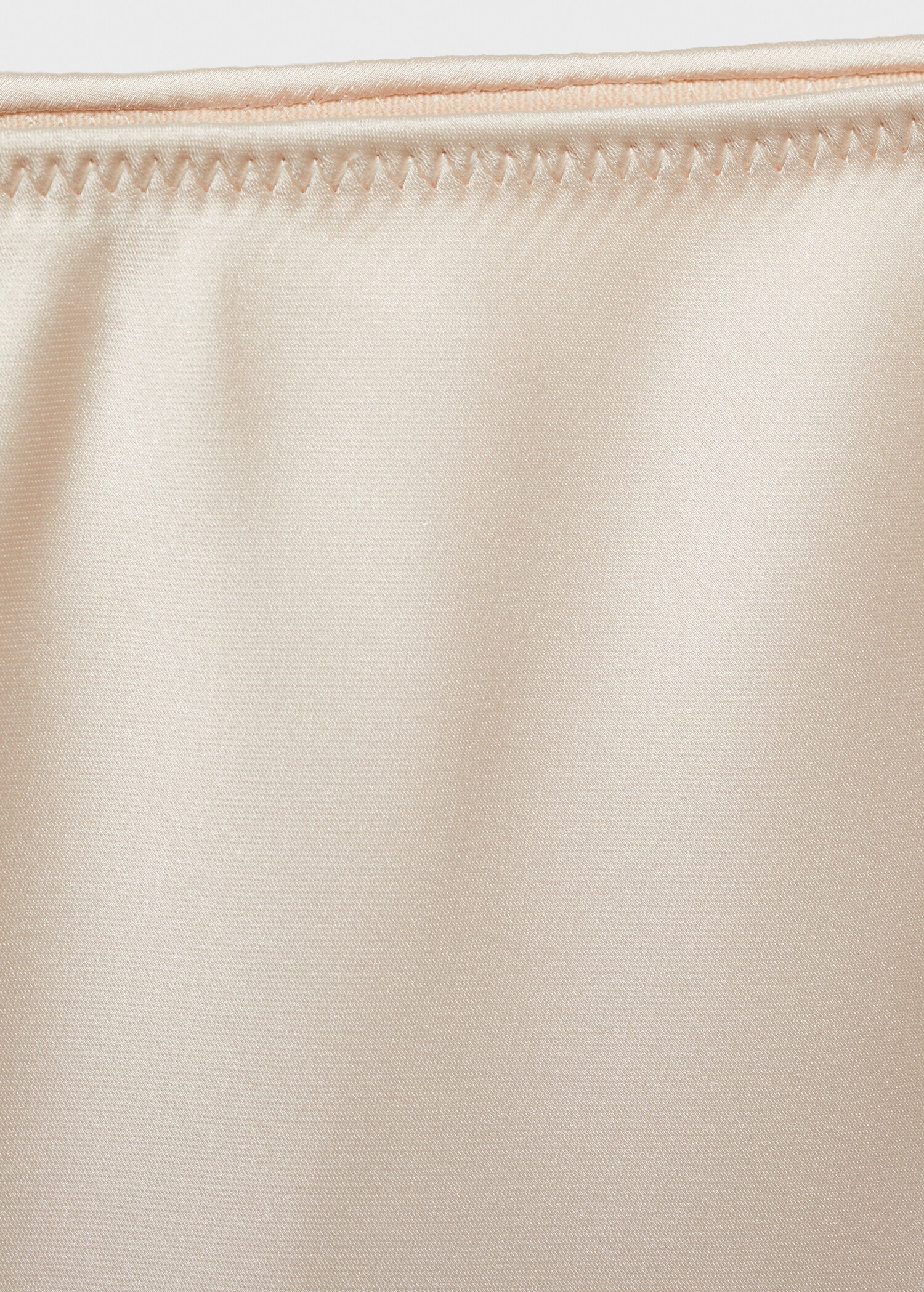 Midi satin skirt - Details of the article 0