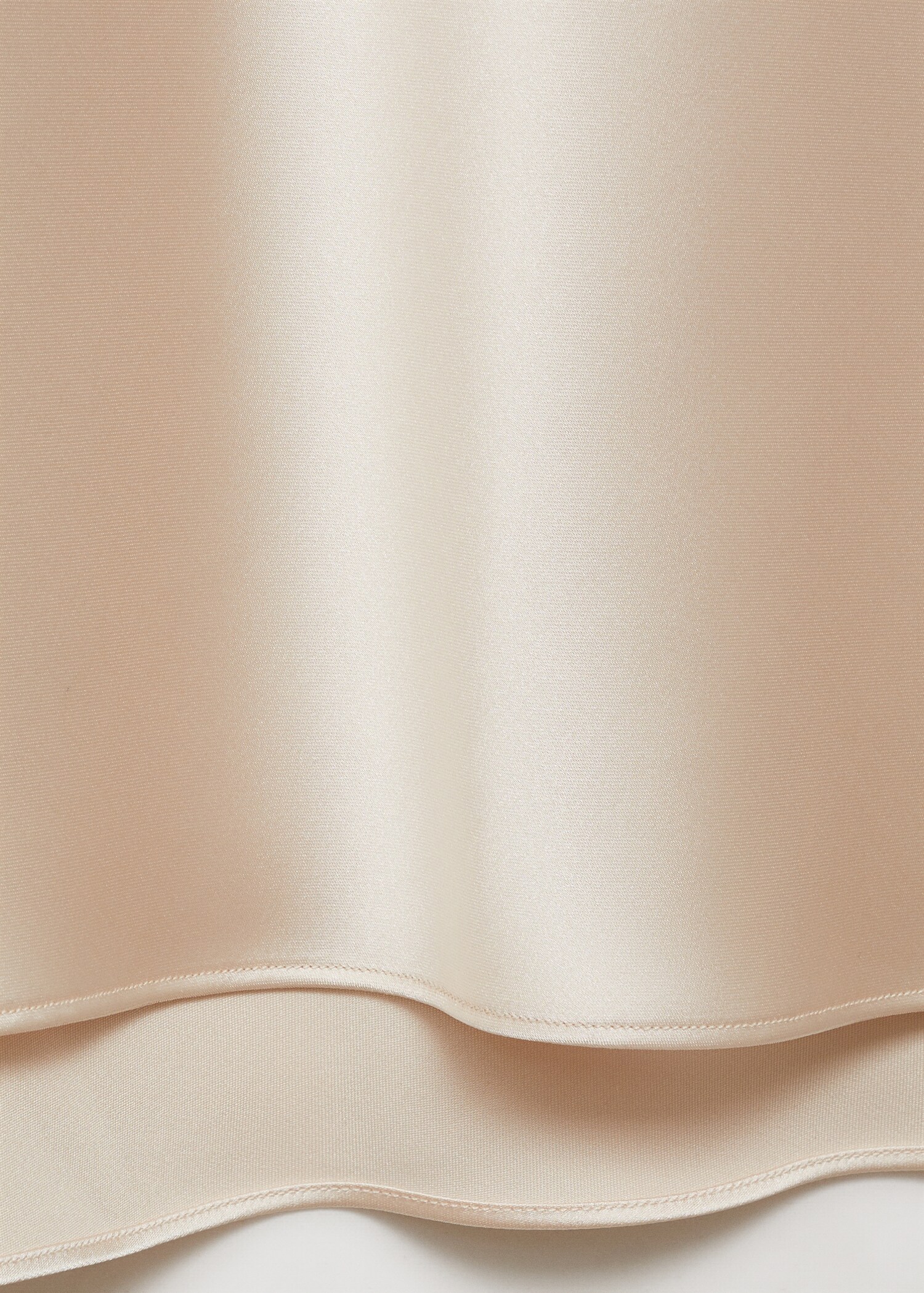 Midi satin skirt - Details of the article 8