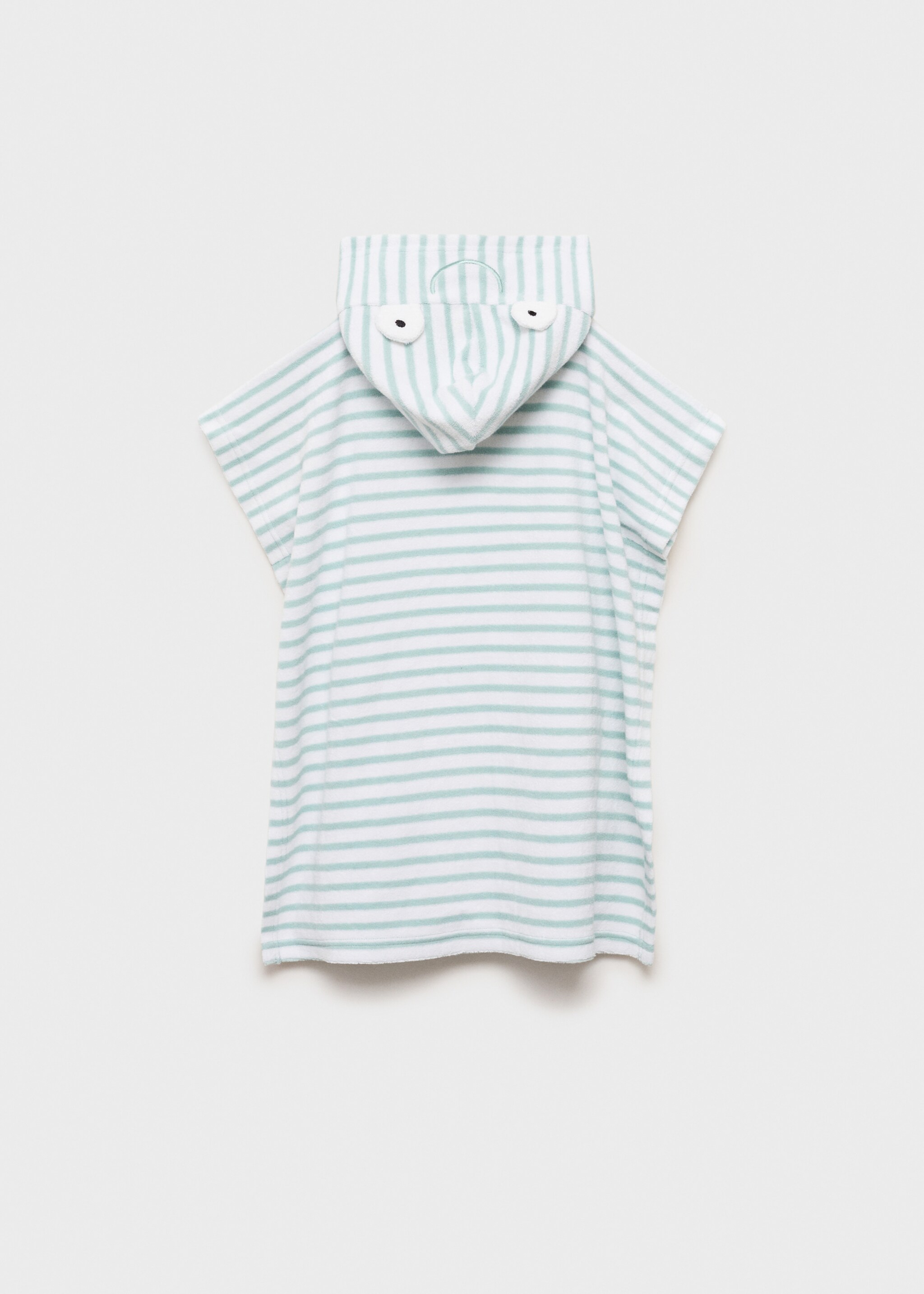 Striped poncho towel - Medium plane