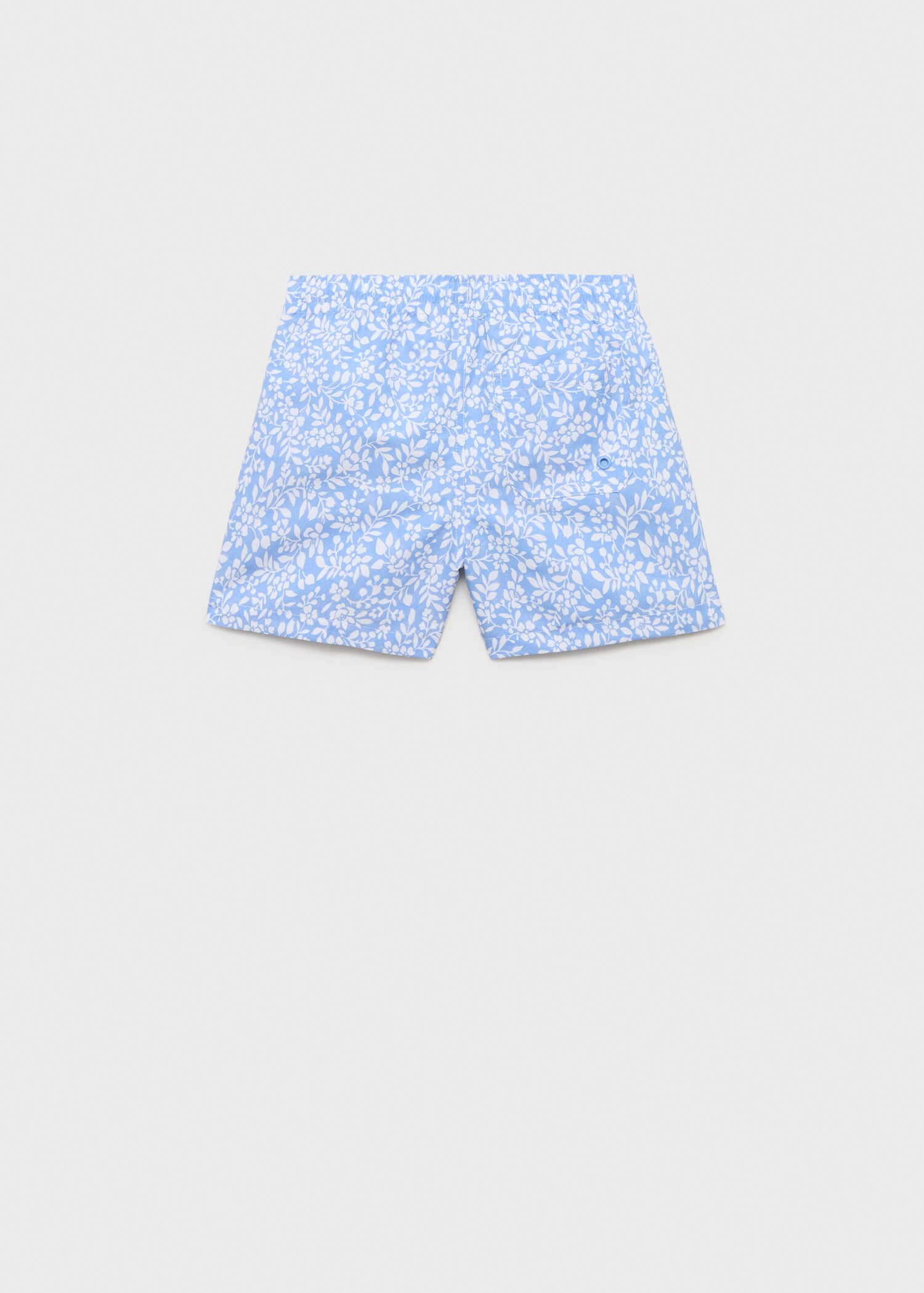 Maillot de bain imprimé fleuri - Verso de l’article