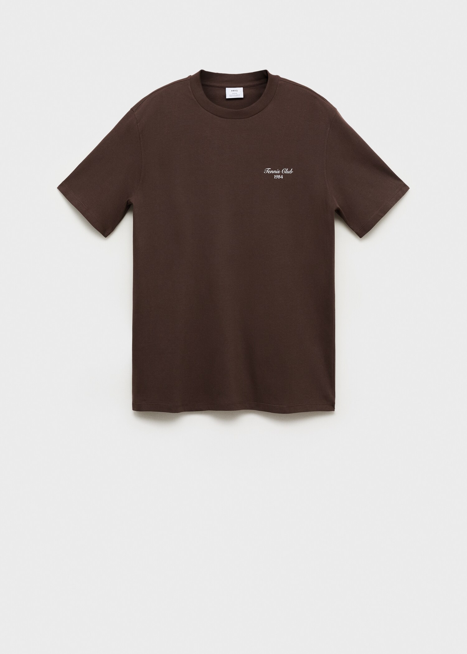 Camiseta 100% algodón texto - Artículo sin modelo