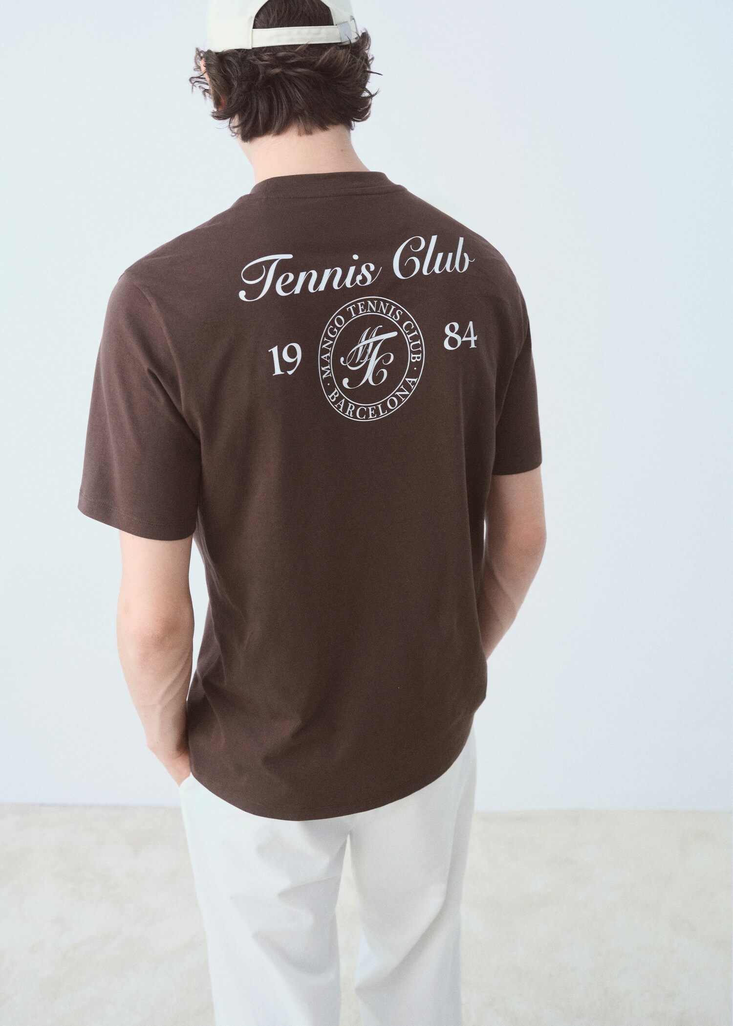 Camiseta 100% algodón texto - Reverso del artículo