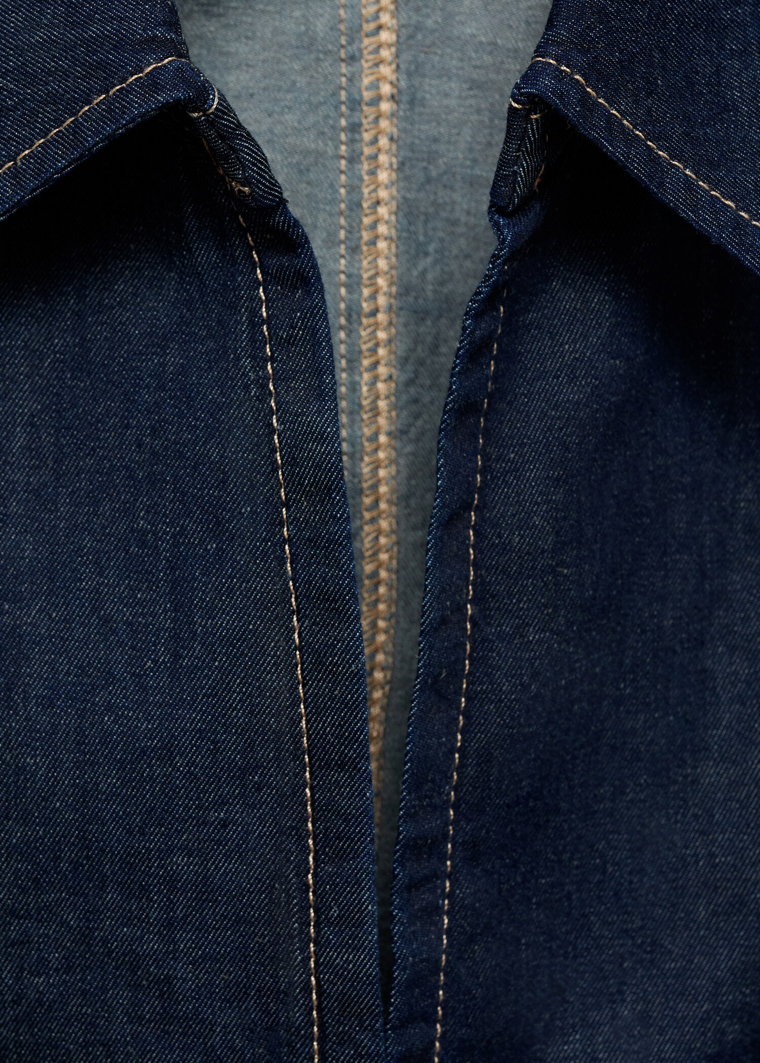 Top denim entallado - Detalle del artículo 8