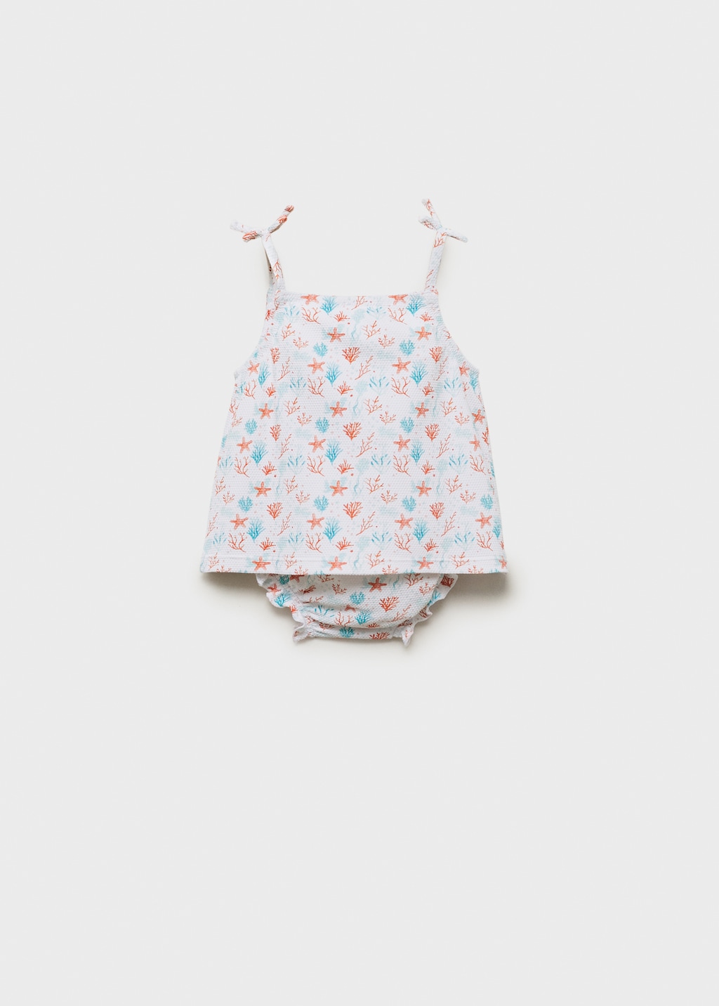 Printed swimming costume set