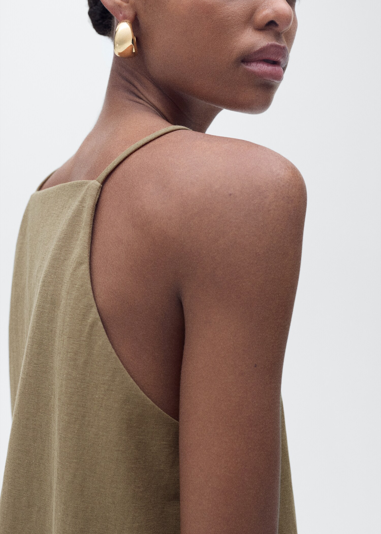 Top de algodão com gola halter - Pormenor do artigo 6