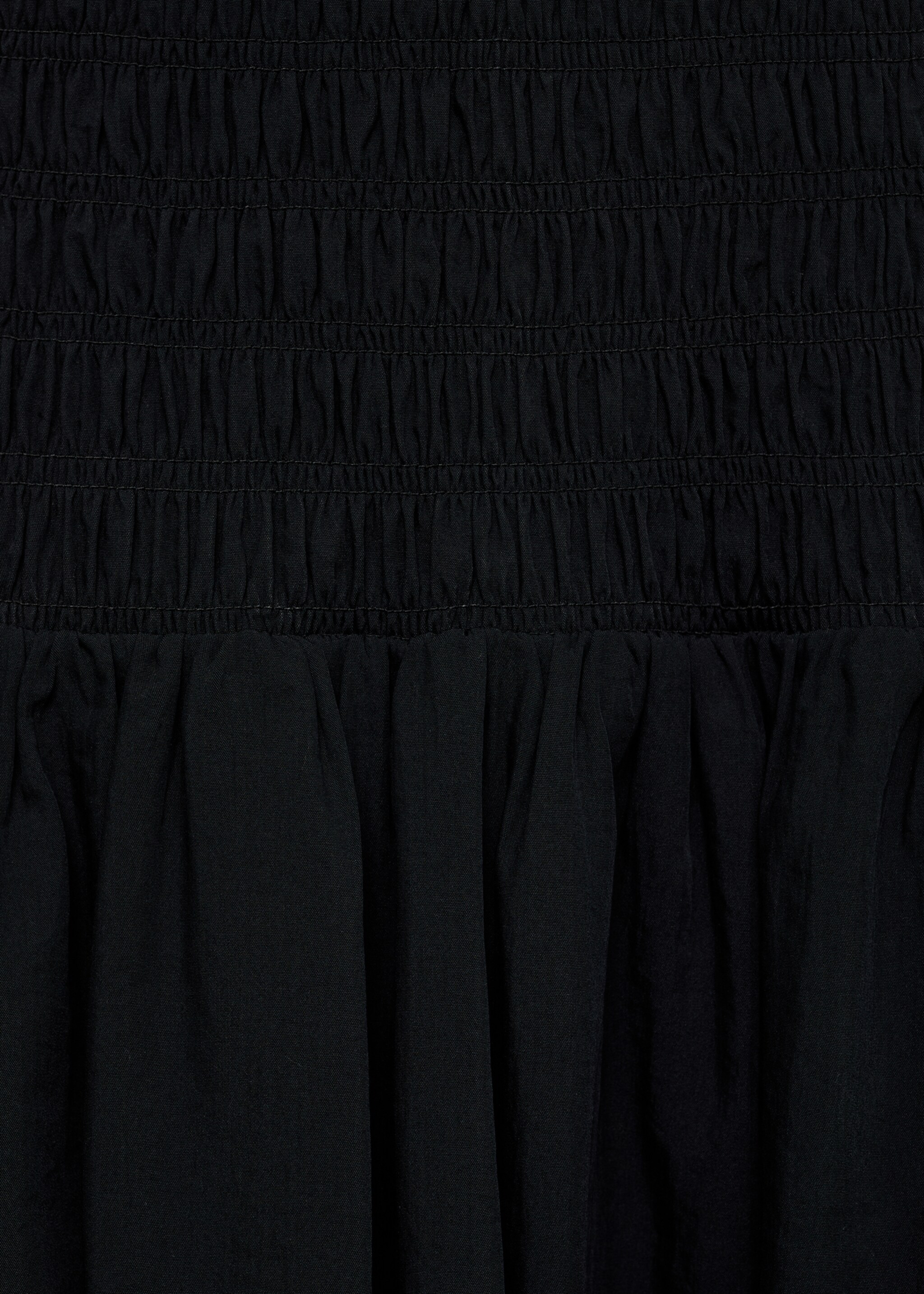 Vestido evasé cuerpo fruncido - Detalle del artículo 8