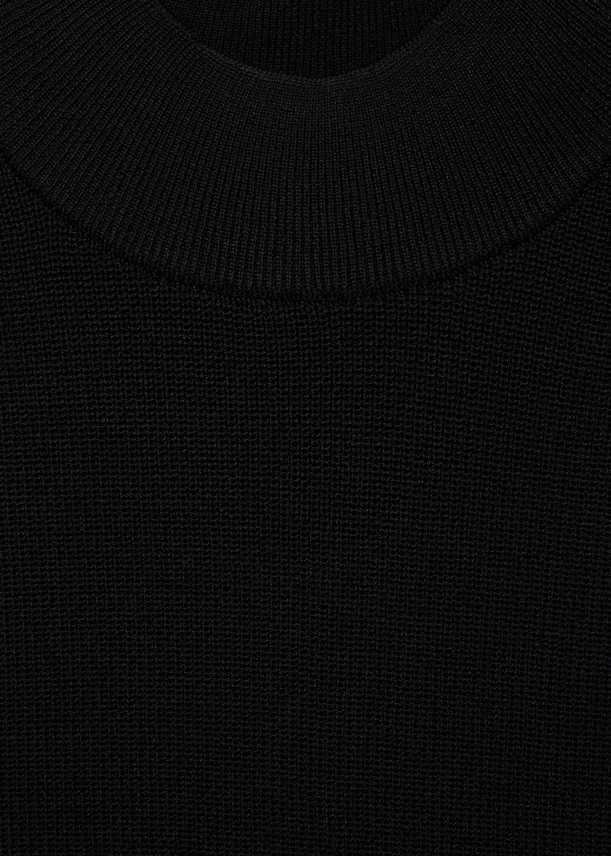 Perkins-neck knitted dress - Details of the article 8