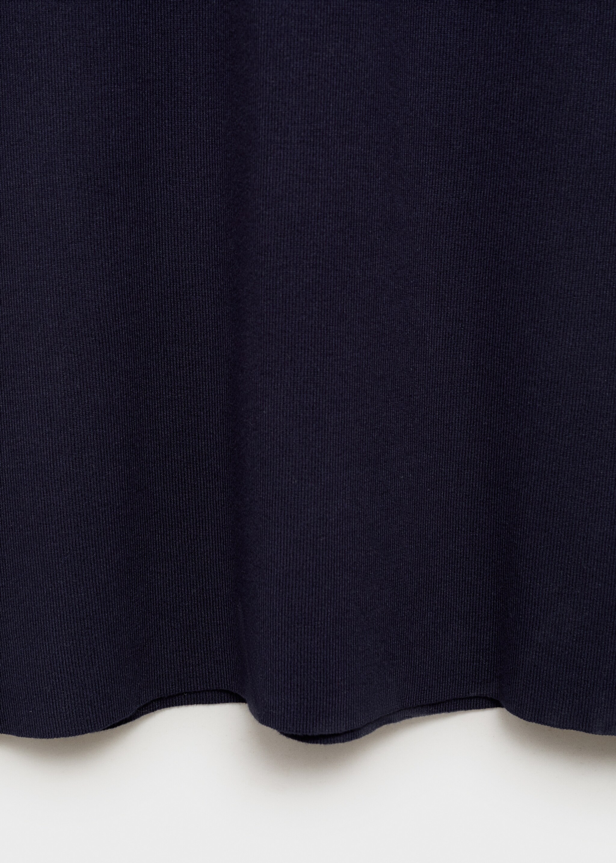 Knitted midi-dress with lapels - Details of the article 0